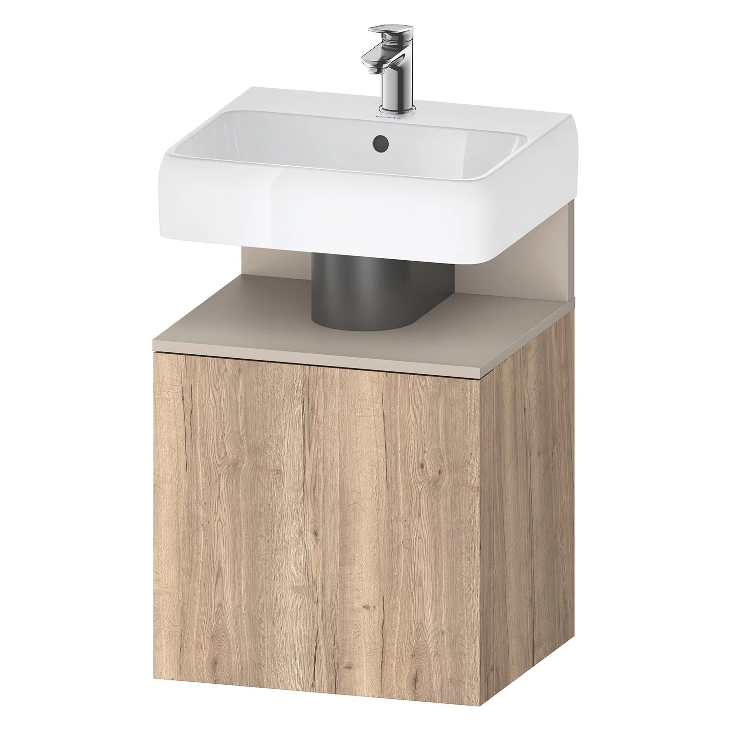 Duravit Qatego Waschtischunterschrank 49 x 64,5 cm, 1 Tür Anschlag links