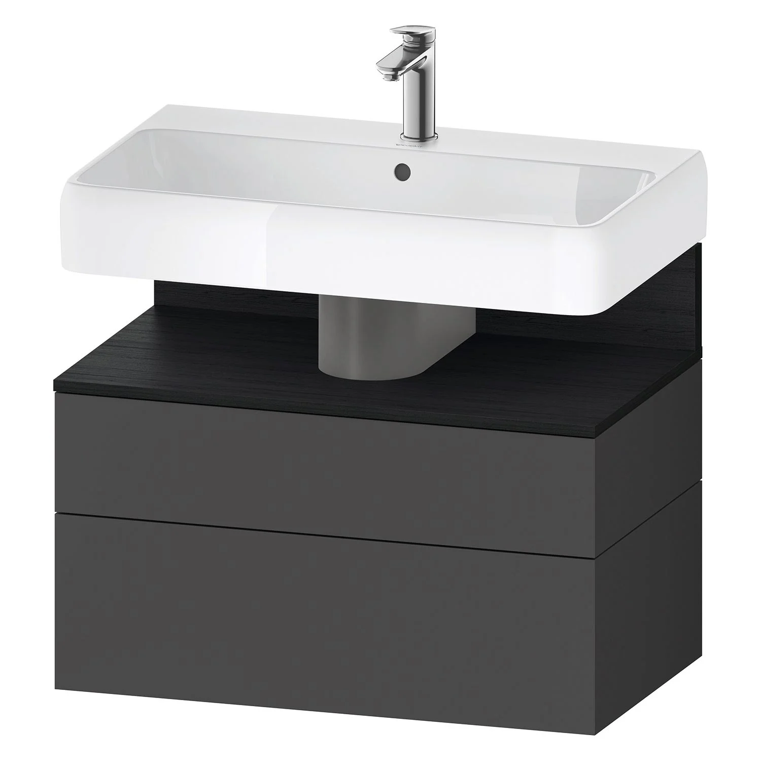 Duravit Qatego Waschtischunterschrank 79 x 59 cm, 2 Auszüge