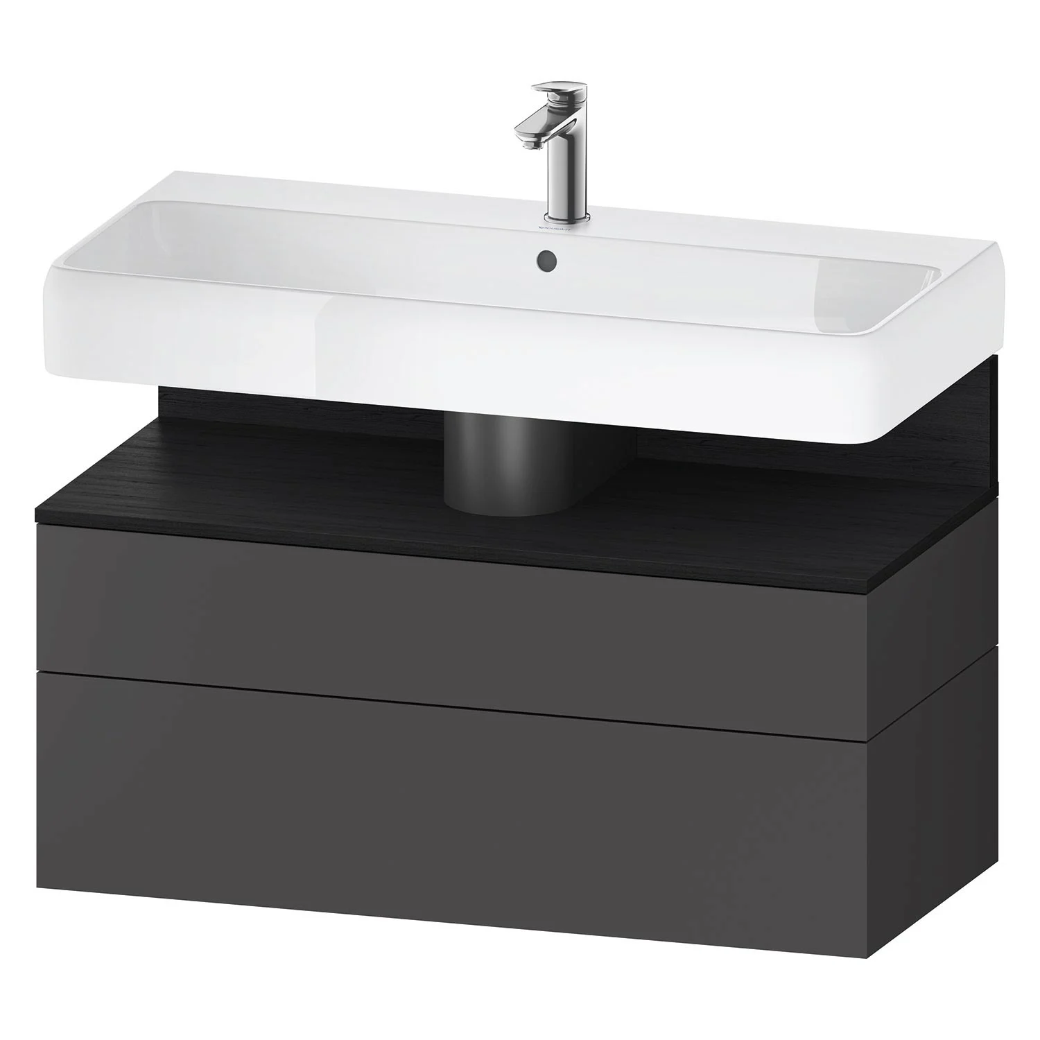 Duravit Qatego Waschtischunterschrank 99 x 59 cm, 2 Auszüge