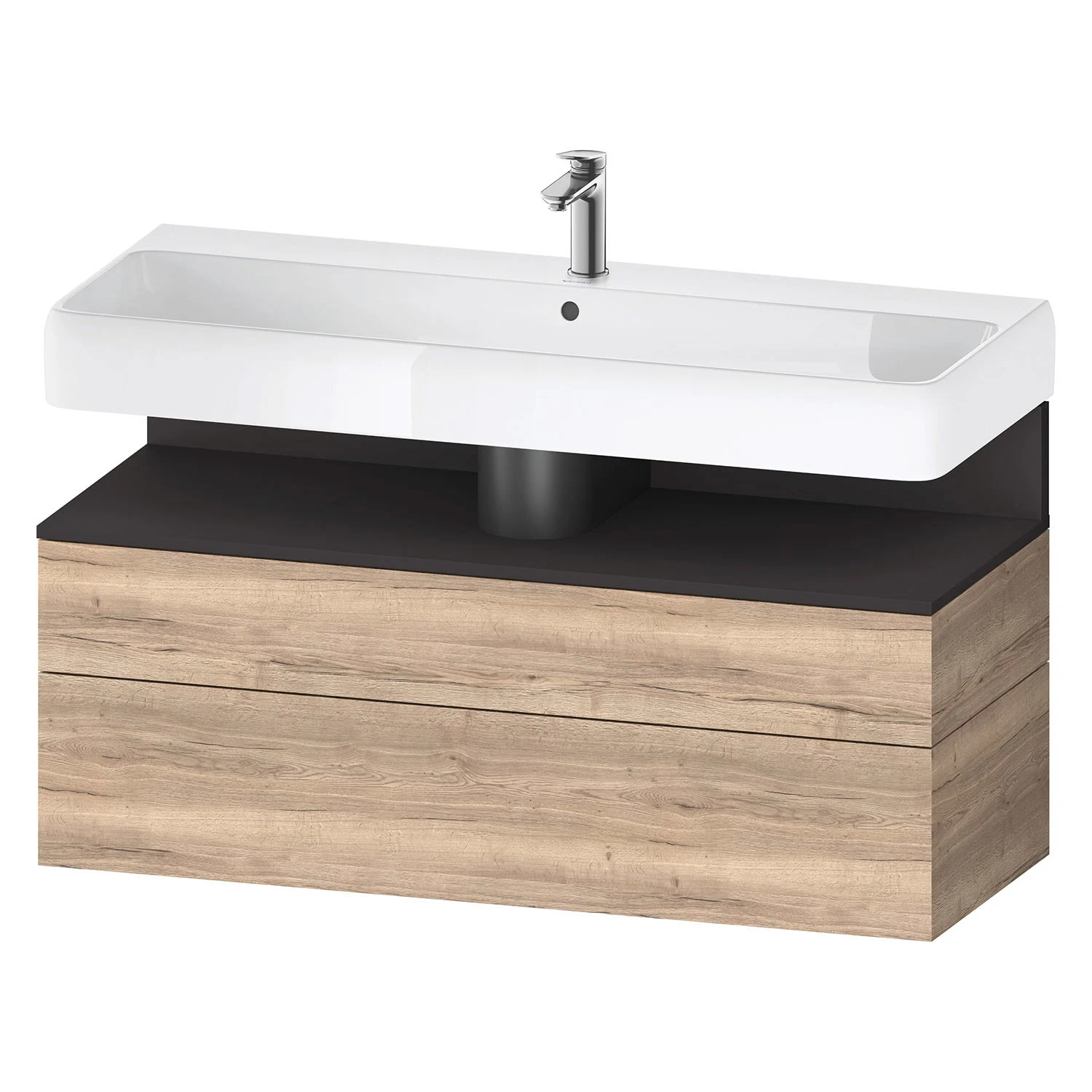 Duravit Qatego Waschtischunterschrank 119 x 59 cm, 2 Auszüge