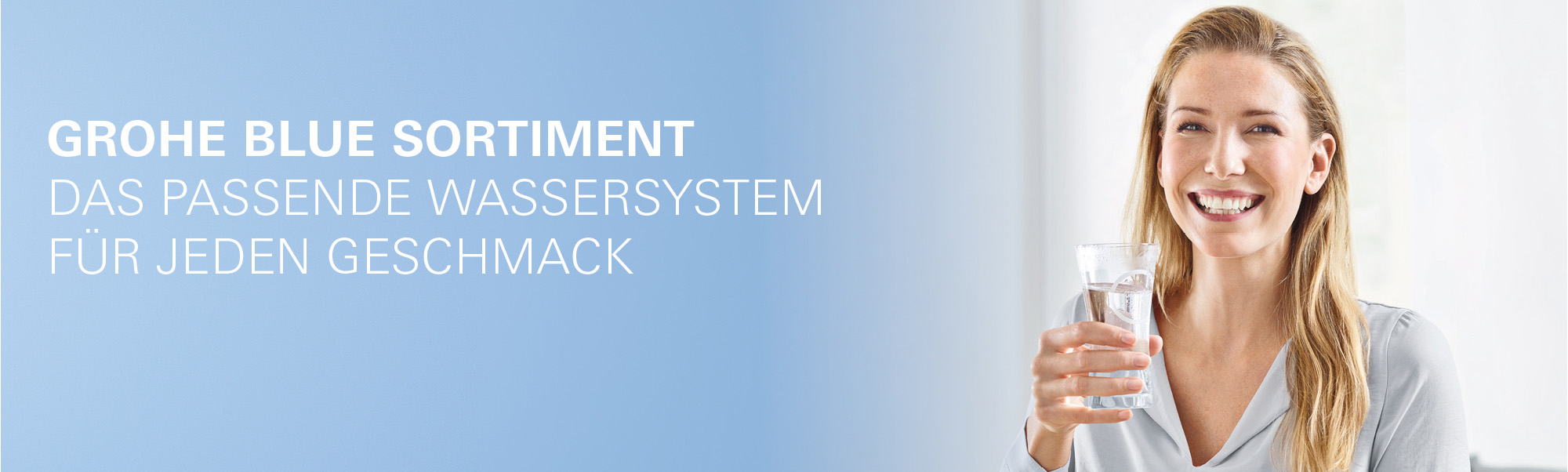 GROHE Wassersysteme Sortiment