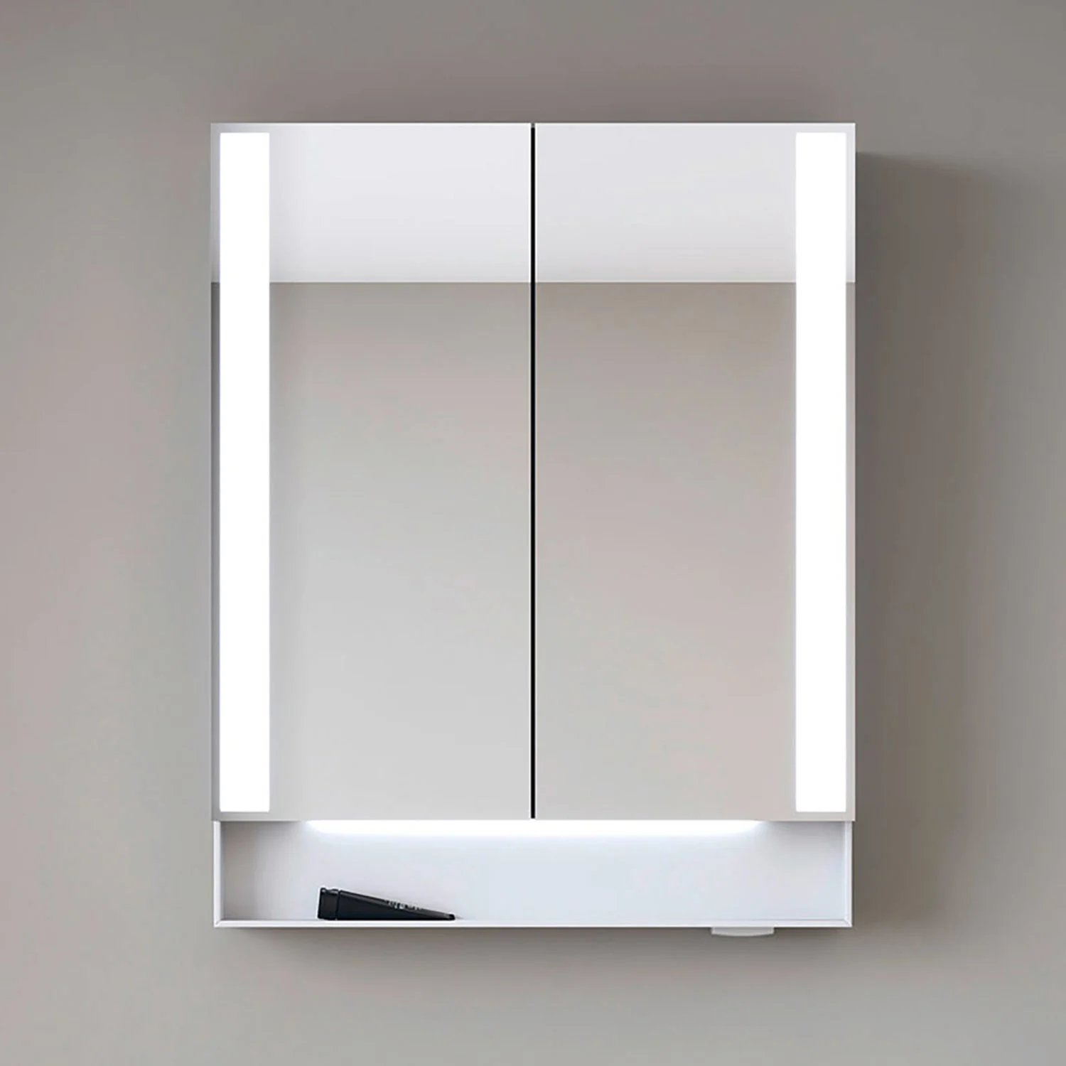 Duravit Qatego Spiegelschrank 60 x 75 cm, mit Innenbeleuchtung