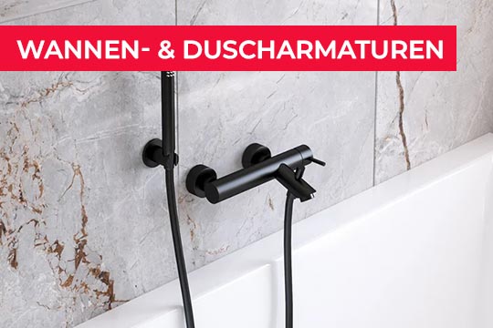 Wannen-und Duscharmaturen versandkostenfrei