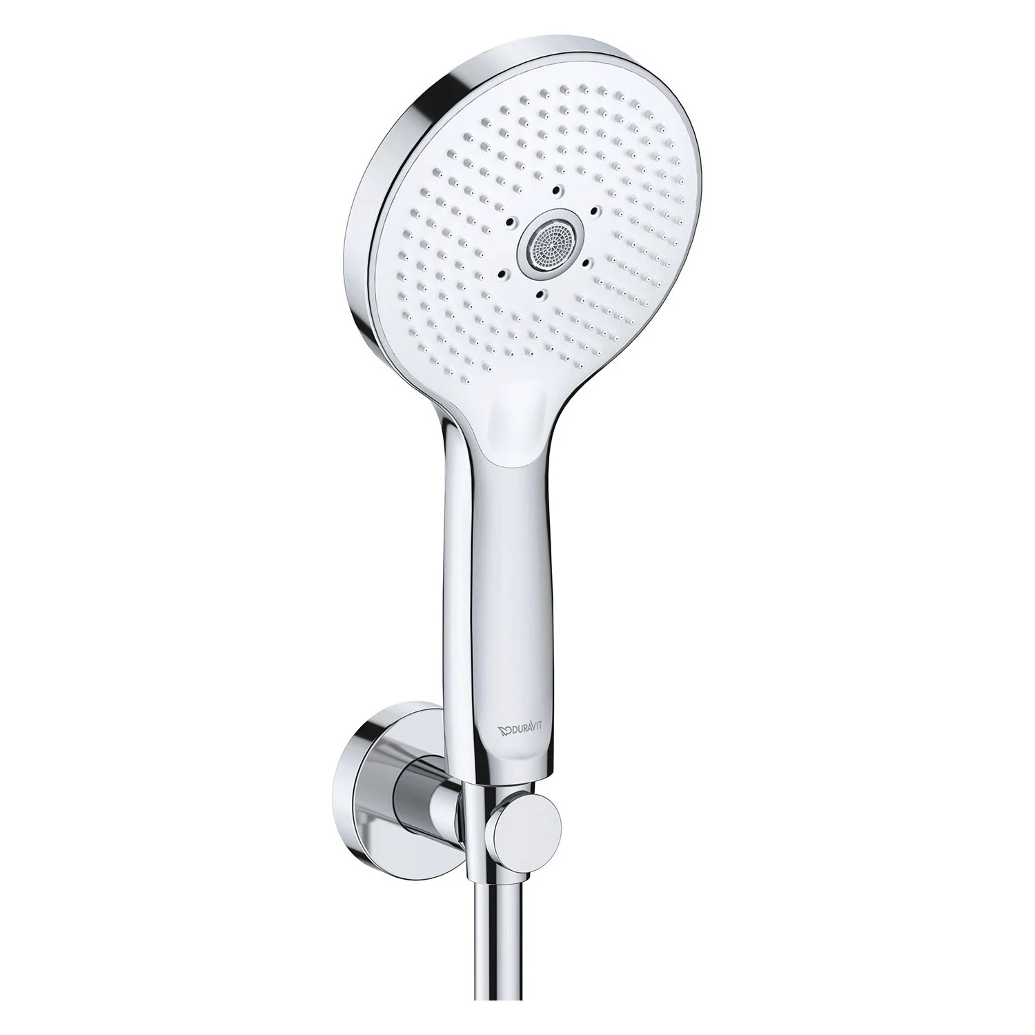 Duravit Brausehalterset mit Handbrause 3jet 12 cm MinusFlow Duravit Brausehalterset mit Handbrause 3jet 12 cm MinusFlow