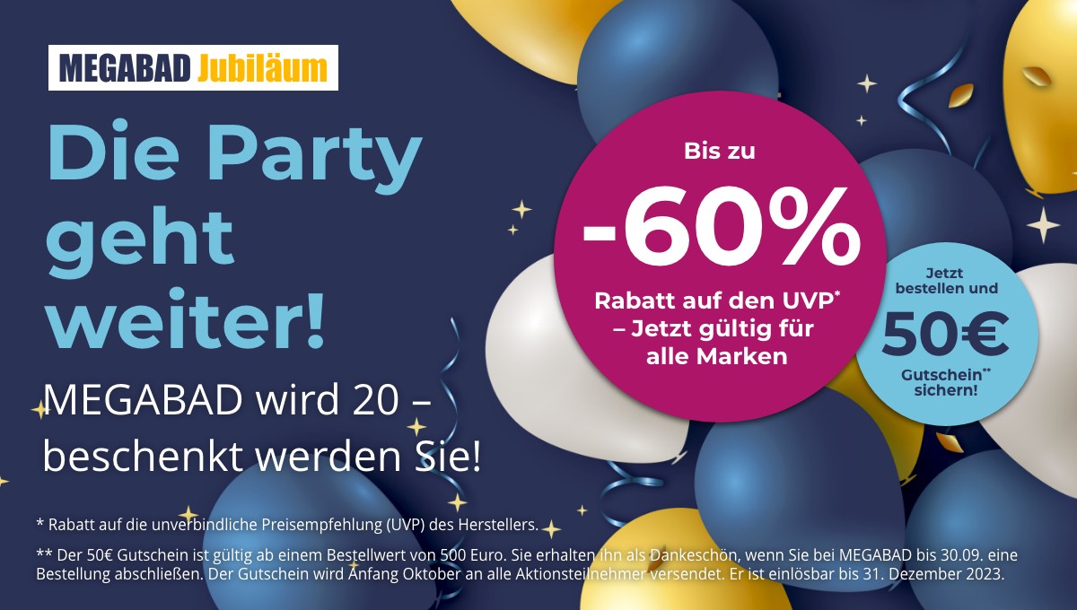 Jetzt bestellen und 50€ Gutschein erhalten!