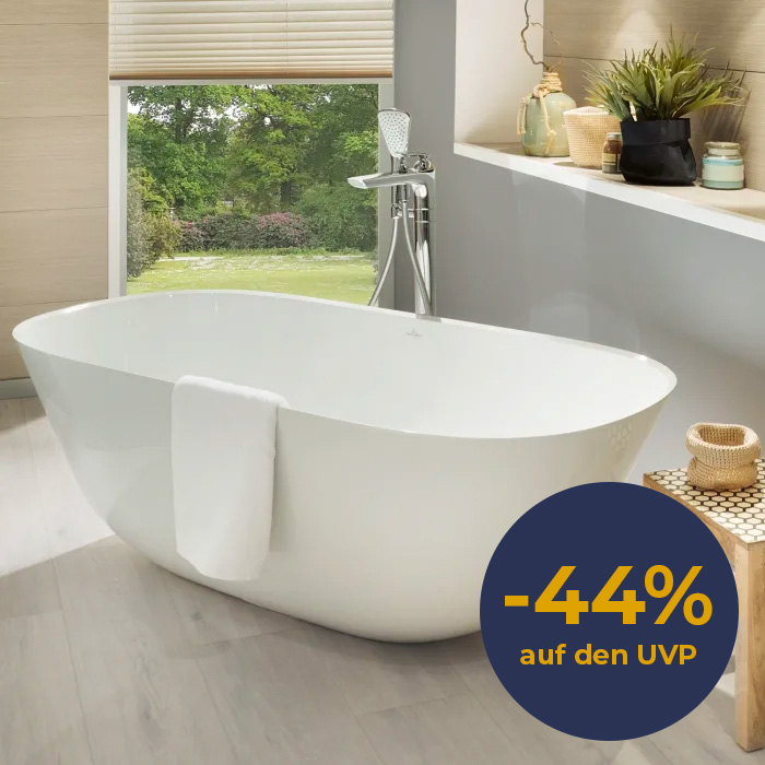 Villeroy & Boch Theano freistehende Badewanne