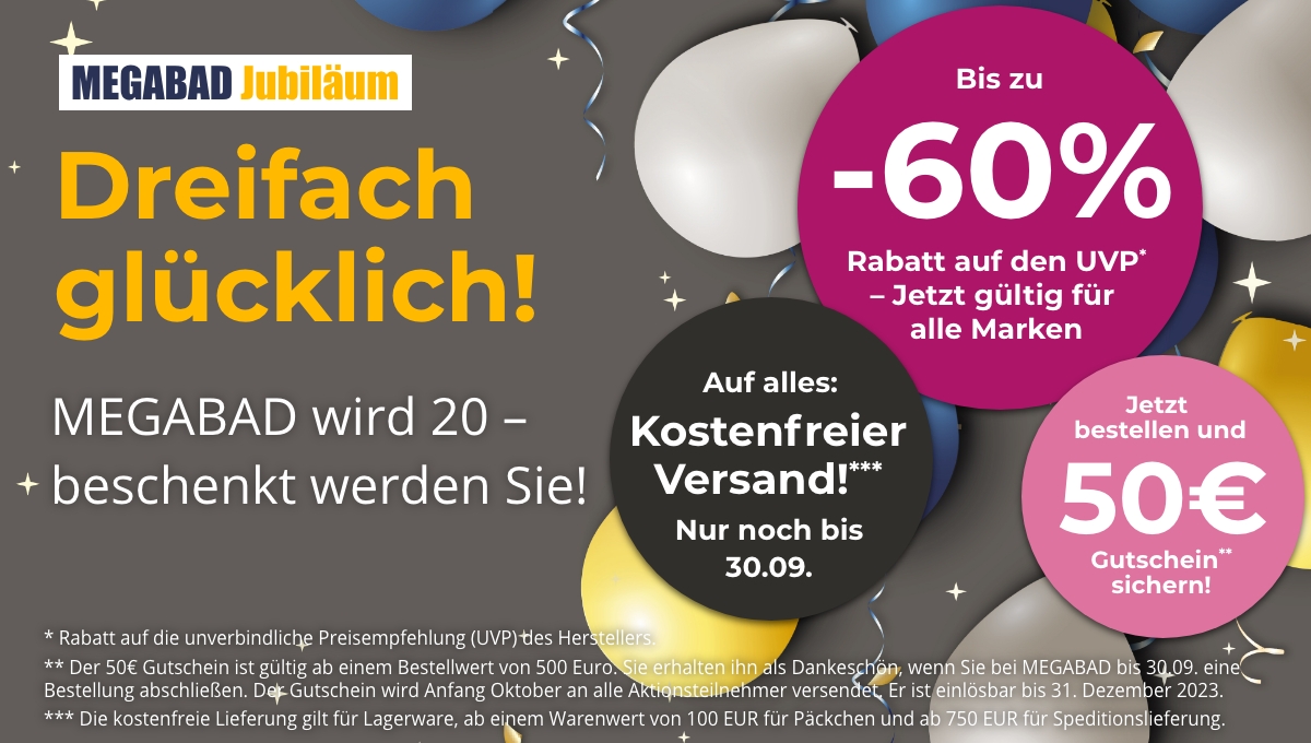 Jetzt bestellen, Versandkosten sparen und 50€ Gutschein erhalten!
