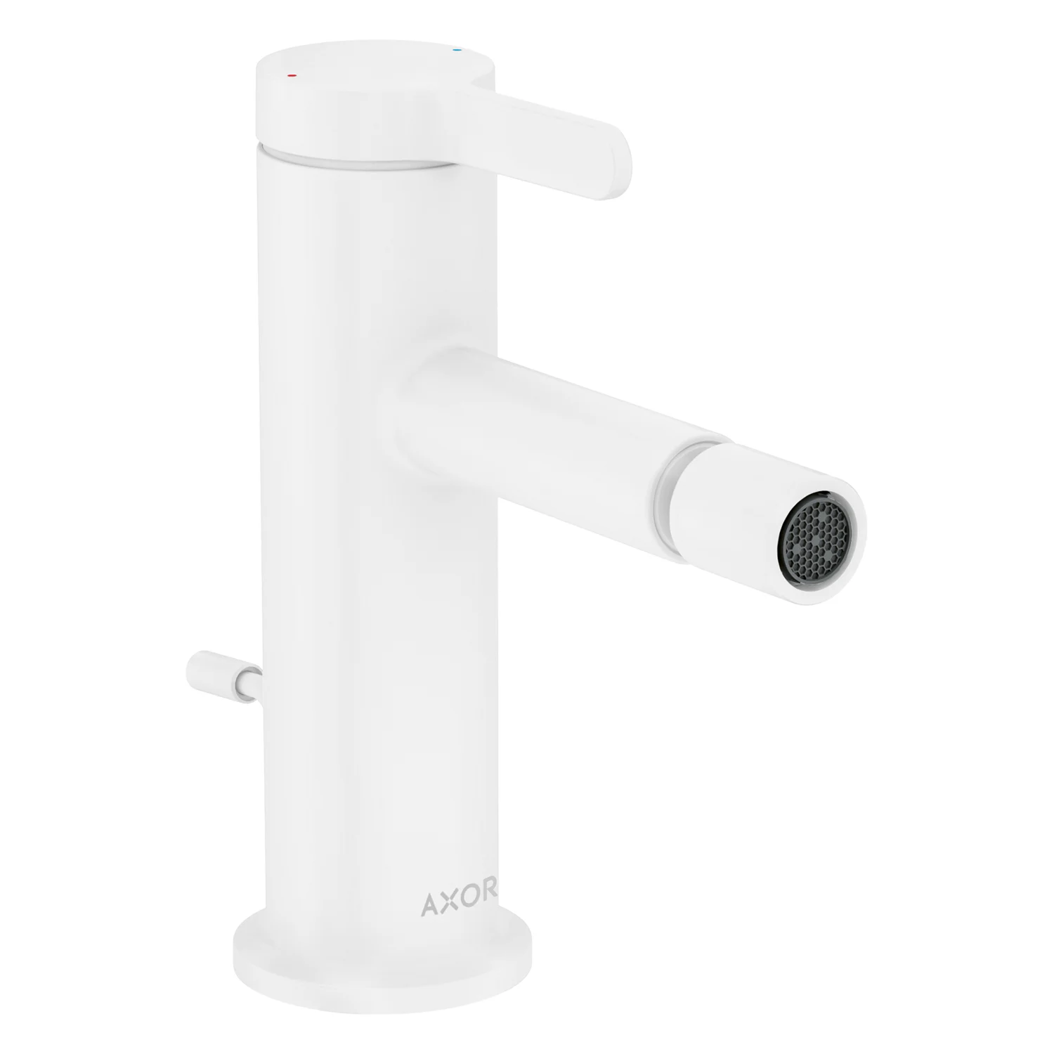 AXOR One Einhebel-Bidetmischer mit Zugstangen-Ablaufgarnitur