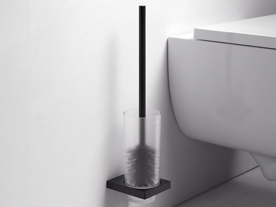 KEUCO Edition 11 Black Toilettenbürstengarnitur