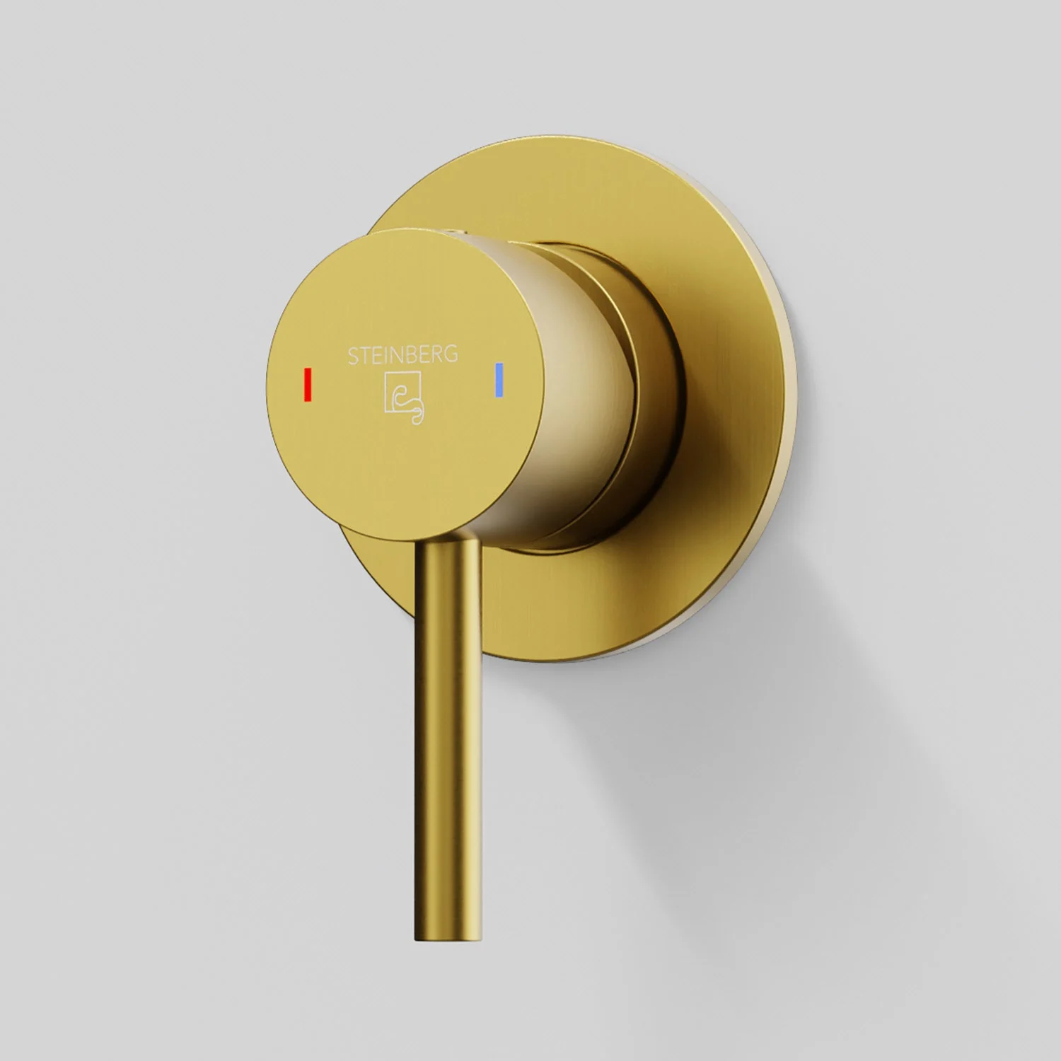 Steinberg Serie 100 Brause-Einhebelmischbatterie