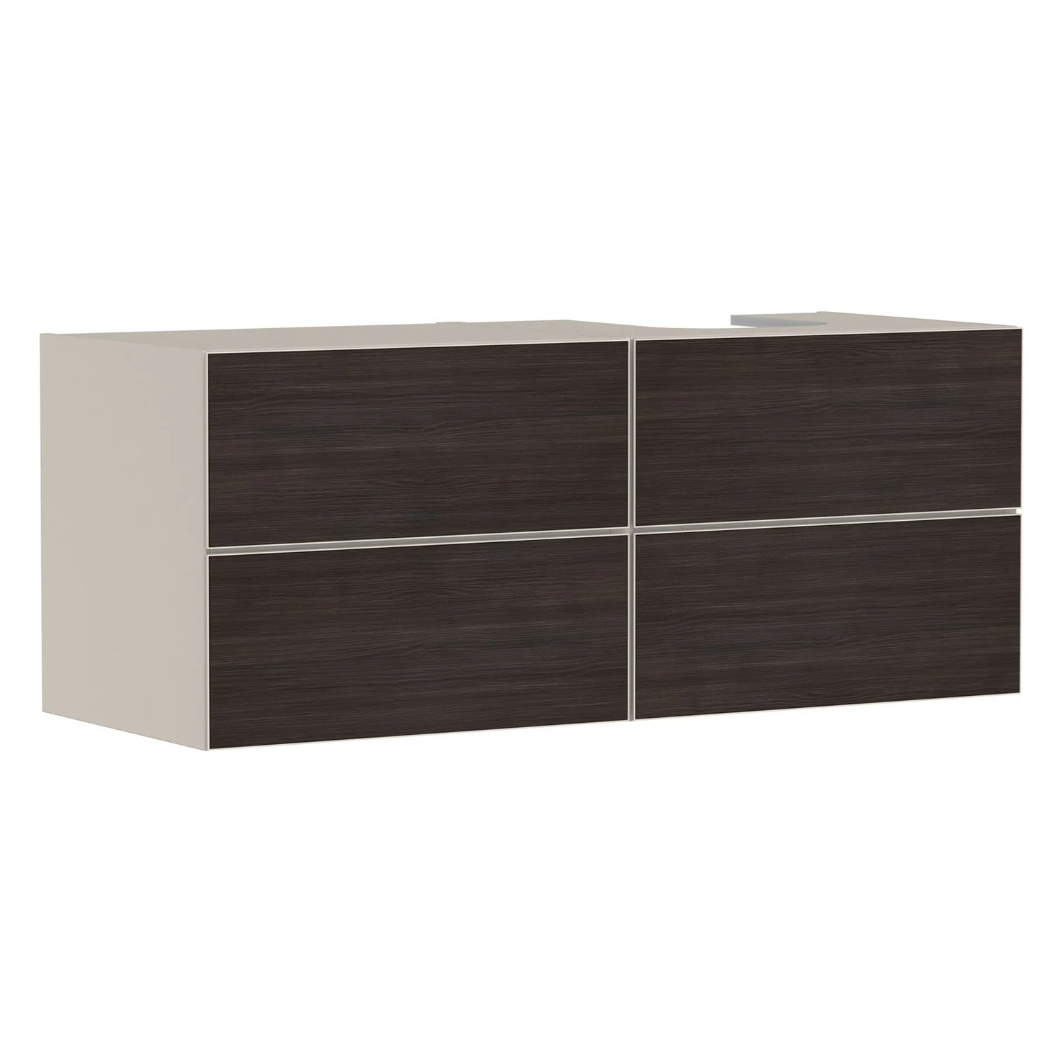 hansgrohe Xevolos E Waschtischunterschrank 137 x 55 cm mit 4 Schubkästen für Konsolen und Aufsatzwaschtisch rechts hansgrohe Xevolos E Waschtischunterschrank 137 x 55 cm mit 4 Schubkästen für Konsolen und Aufsatzwaschtisch rechts