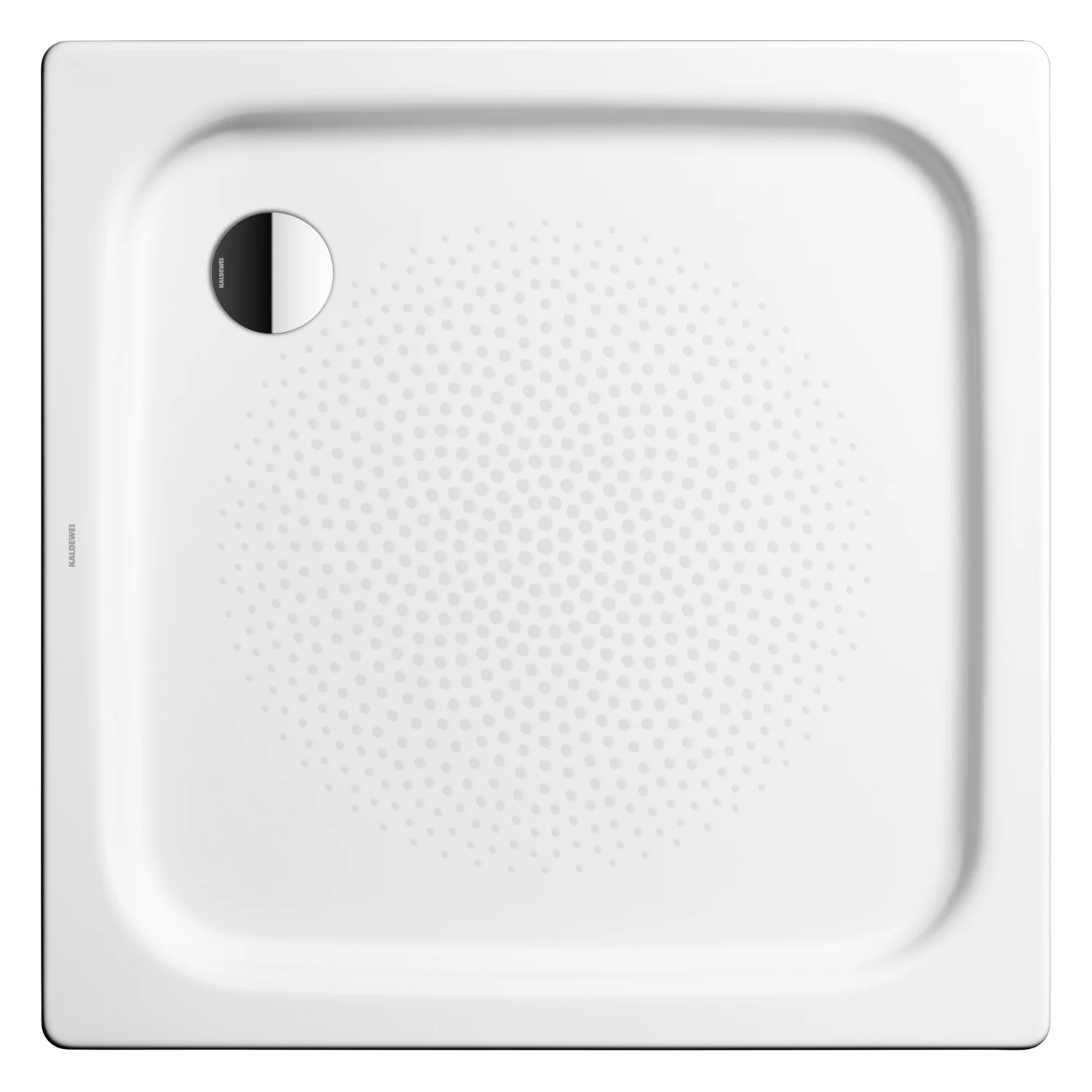 Kaldewei Duschplan 542-1 Duschwanne 80 x 80 x 6,5 cm mit Antislip