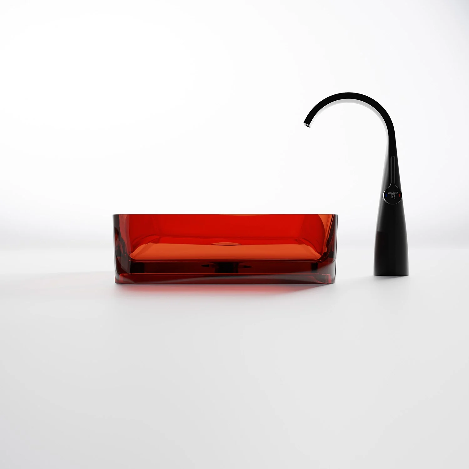 Steinberg Serie 489 Aufsatzschale aus Polyresin 59 x 39,5 cm Steinberg Serie 489 Aufsatzschale aus Polyresin 59 x 39,5 cm