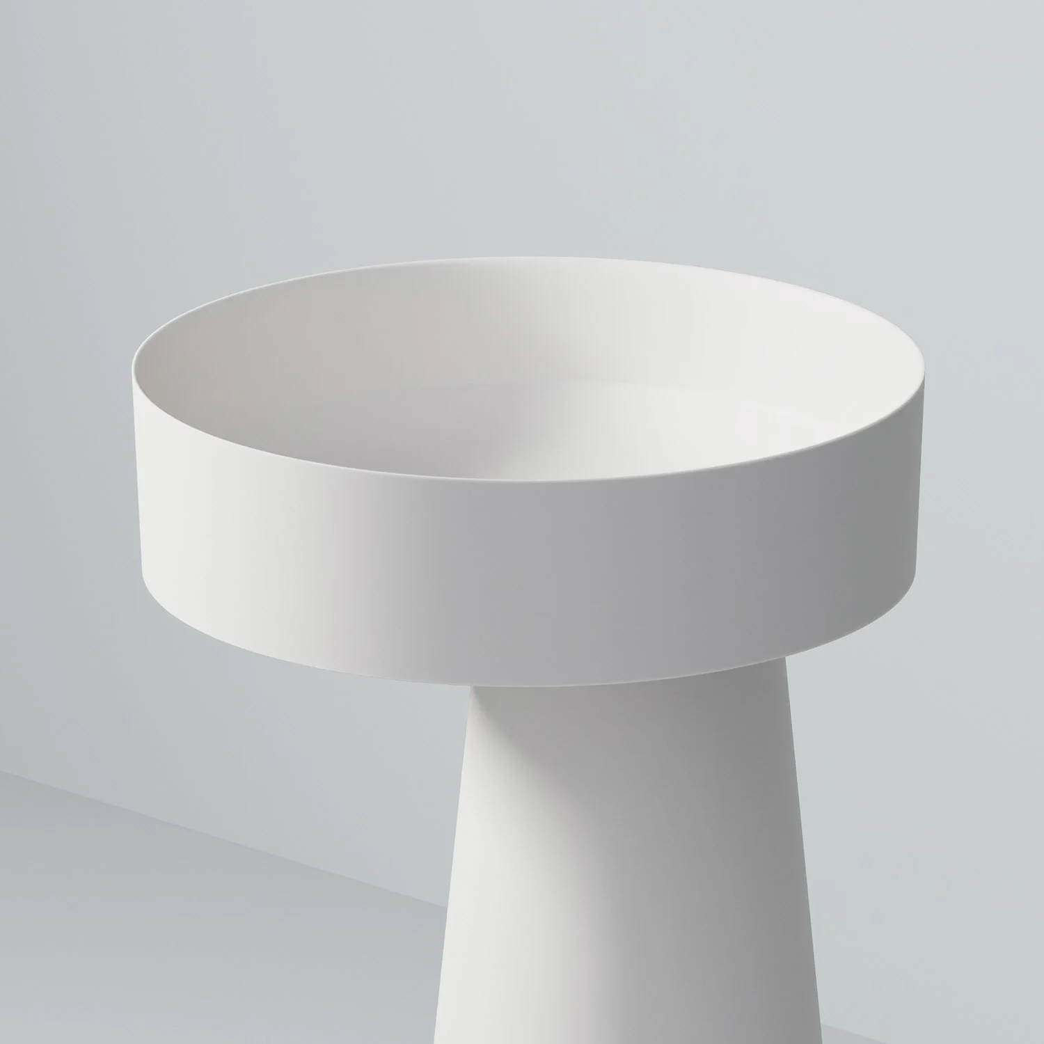 Steinberg Serie 445 Standwaschtisch aus Mineo Stone Ø 40 cm Steinberg Serie 445 Standwaschtisch aus Mineo Stone Ø 40 cm