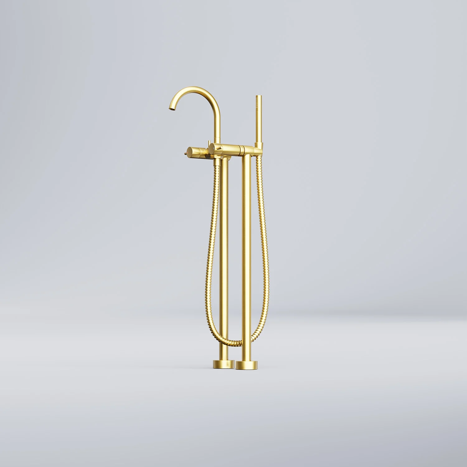 Steinberg Serie 100 Freistehende Wannenarmatur