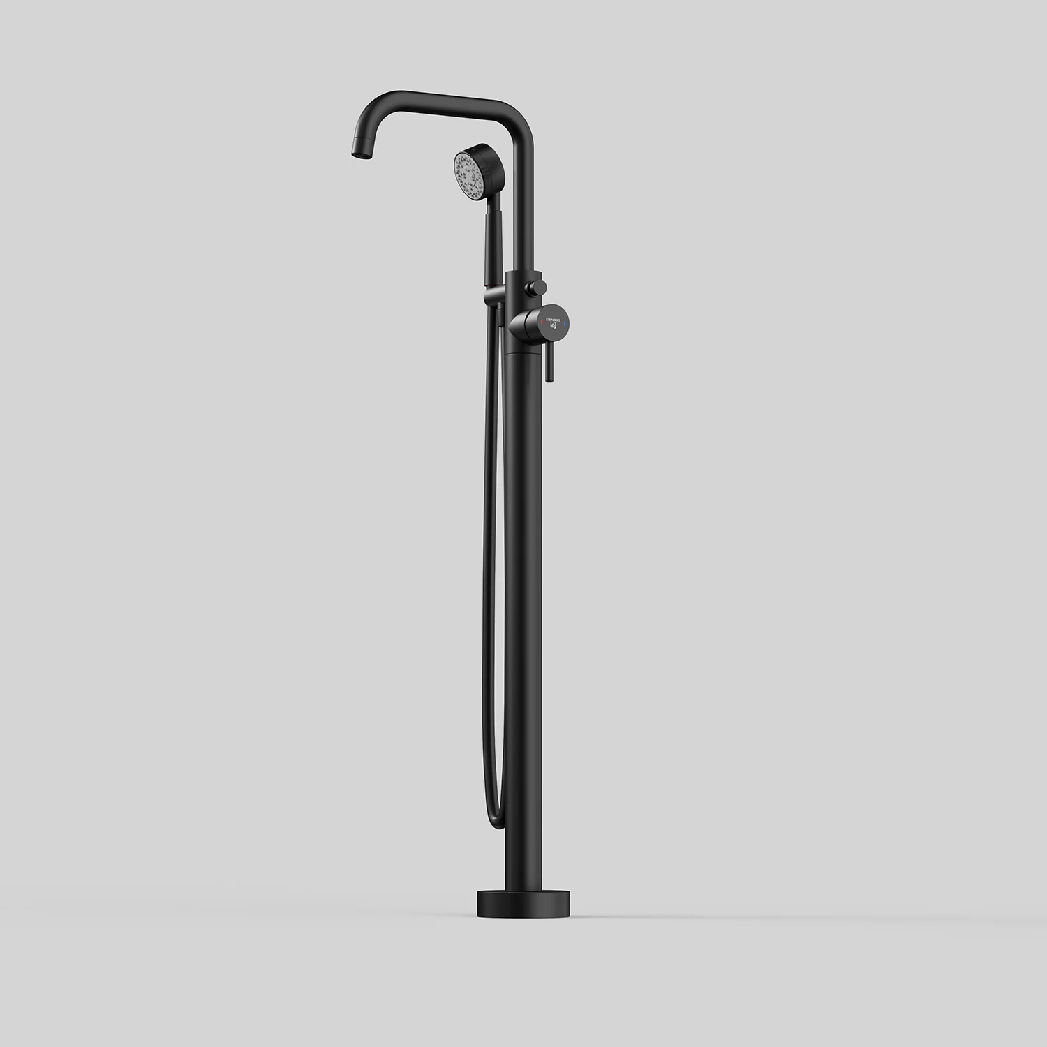 Steinberg Serie 100 freistehende Wannen-Brausearmatur