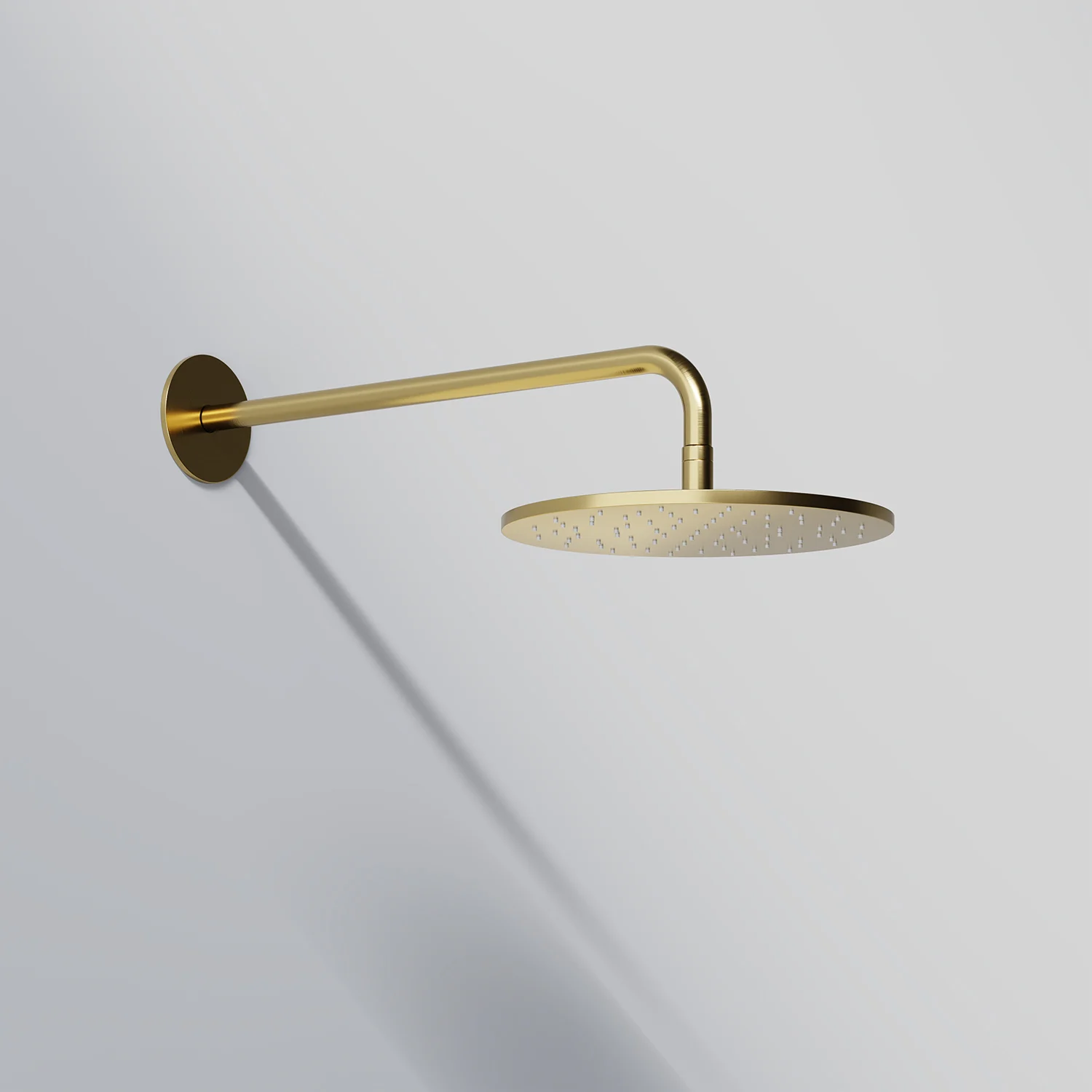 Steinberg Serie 100 Brausearm Ausladung 45 cm mit verstärkter Wandhalterung