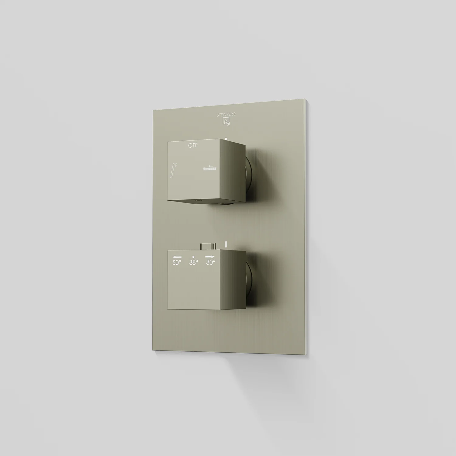 Steinberg Serie 160 Fertigmontageset zu Unterputzthermostat mit 2-Wege Umsteller Steinberg Serie 160 Fertigmontageset zu Unterputzthermostat mit 2-Wege Umsteller