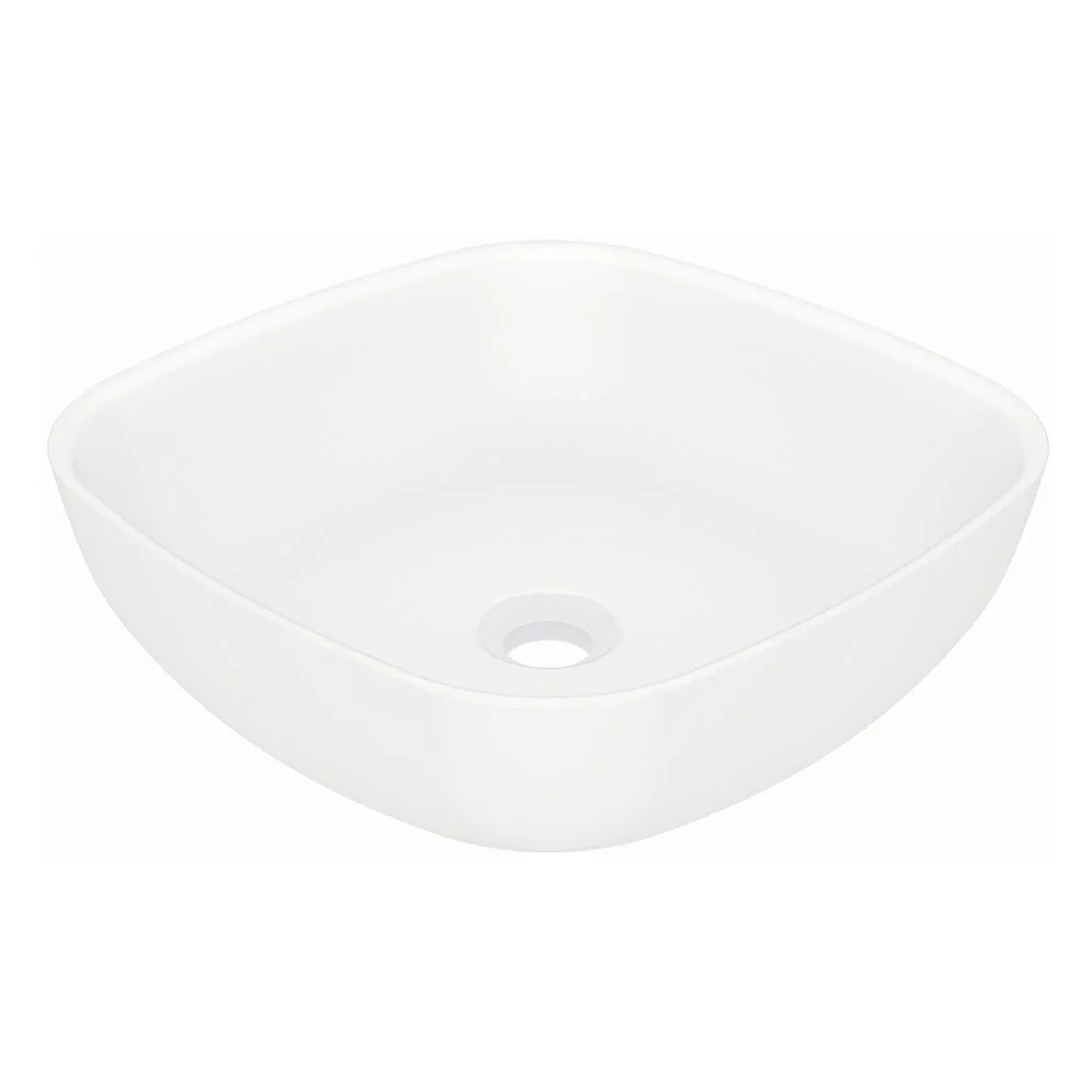 Steinberg Serie 440 Aufsatzschale quadratisch aus Mineo Stone 40 x 40 cm Steinberg Serie 440 Aufsatzschale quadratisch aus Mineo Stone 40 x 40 cm