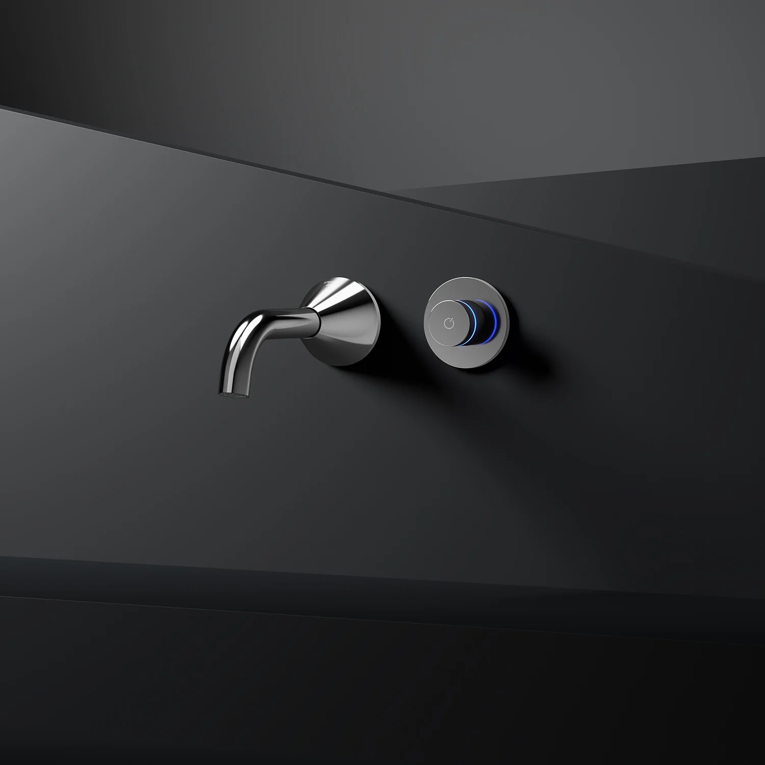 Steinberg Serie 310 elektronische Wand-Waschtischarmatur