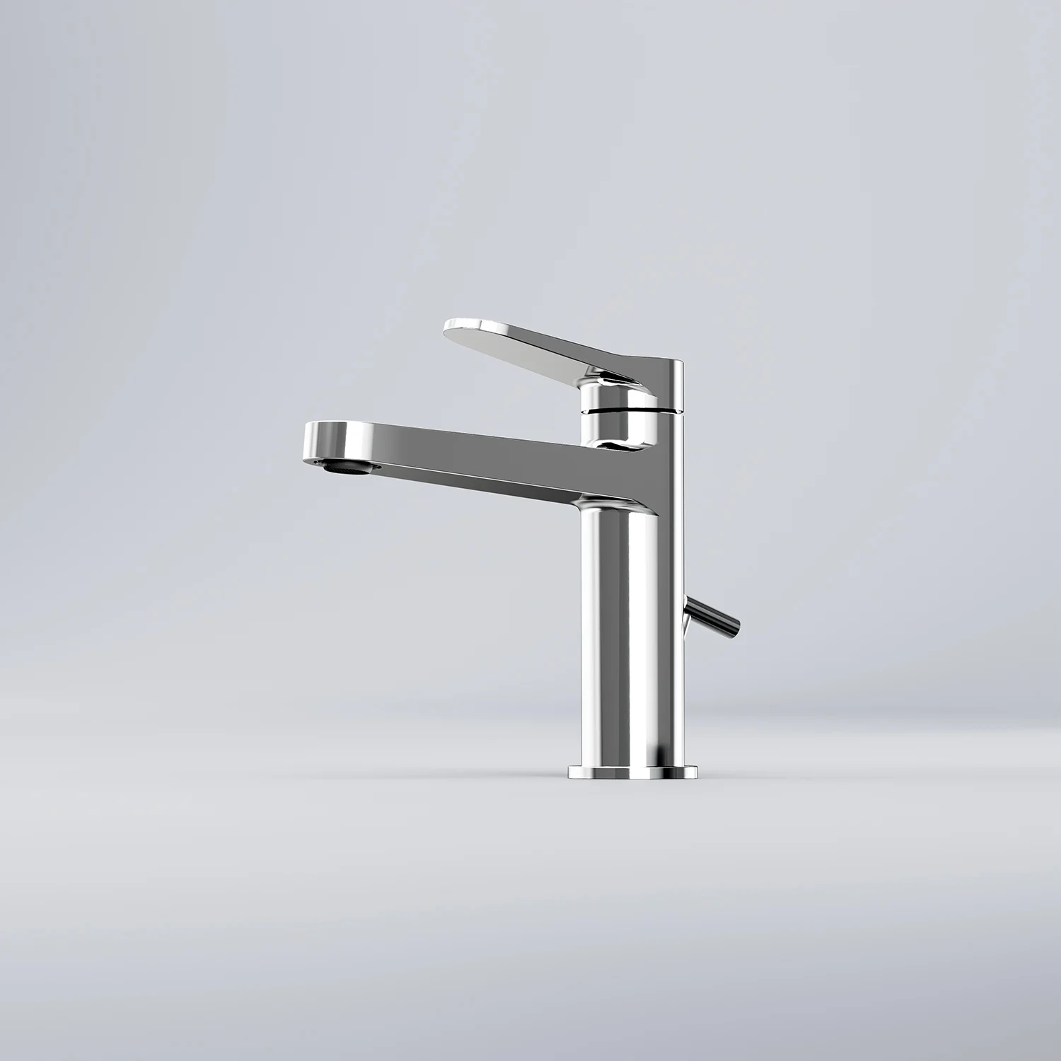 Steinberg Serie 340 Waschtisch-Einhebelmischer mit Ablaufgarnitur