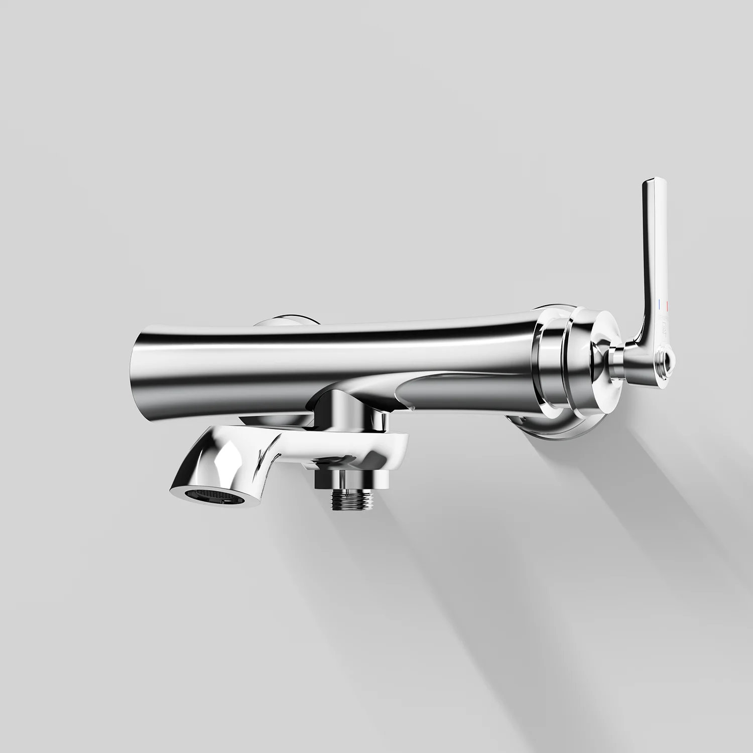 Steinberg Serie 350 Aufputz-Einhebelmischer für Wanne