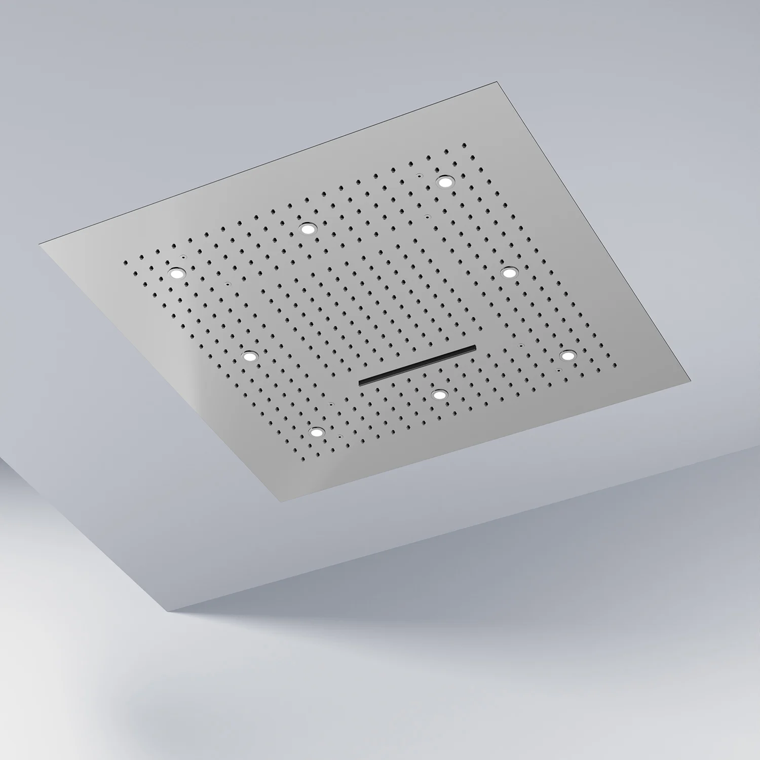 Steinberg Sensual Rain Regenpaneel mit LED 80 x 80 cm