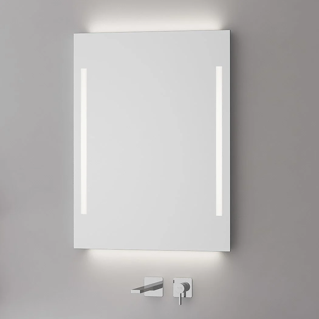 Kronenbach Sun Badspiegel 60 x 70 cm mit LED Seiten- und Hintergrundbeleuchtung Kronenbach Sun Badspiegel 60 x 70 cm mit LED Seiten- und Hintergrundbeleuchtung