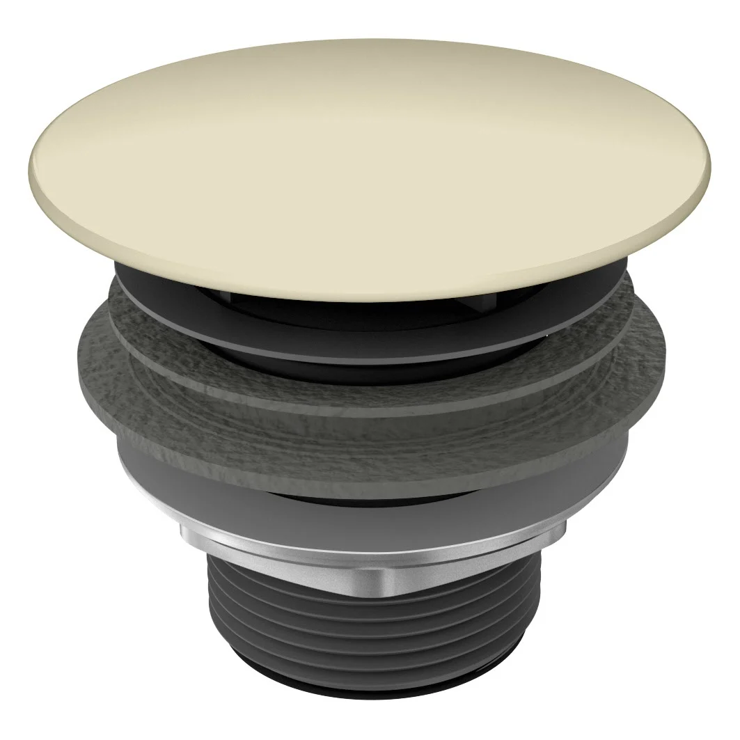 Kaldewei Permanentablaufventil Modell 3904 mit rundem Deckel