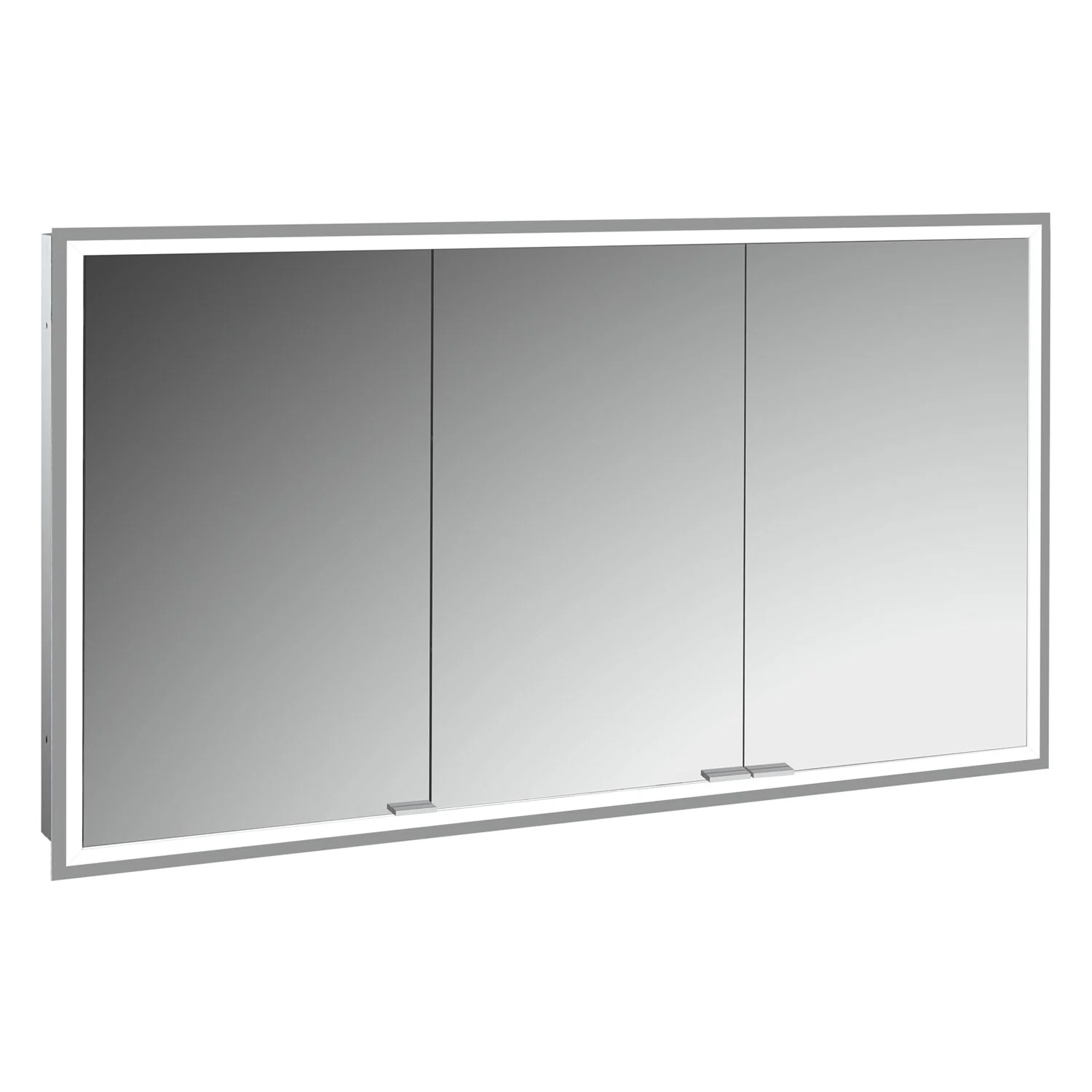 Kronenbach Cube 2.0 Spiegelschrank 120 cm, Unterputz, 3-türig