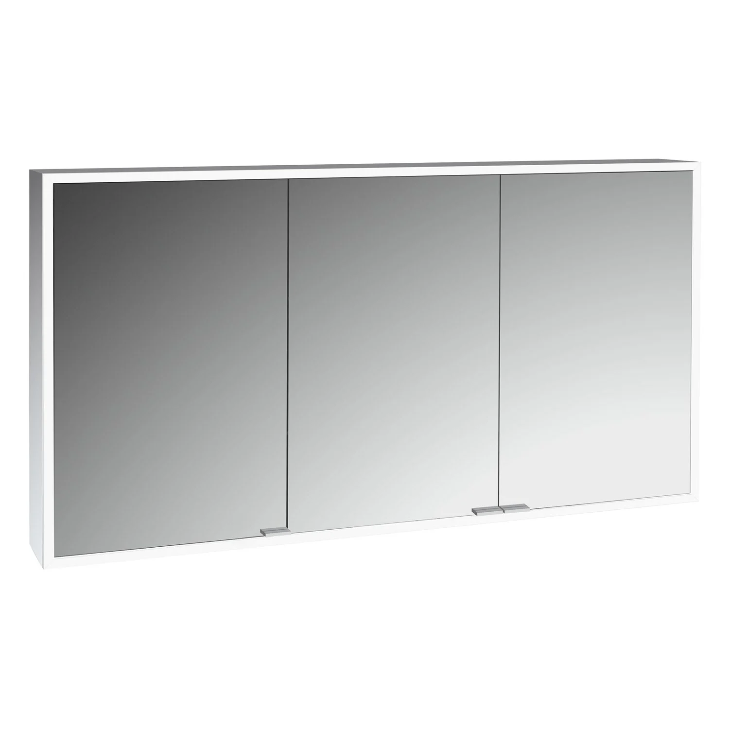 Kronenbach Cube 2.0 Spiegelschrank 130 cm, Aufputz, 3-türig