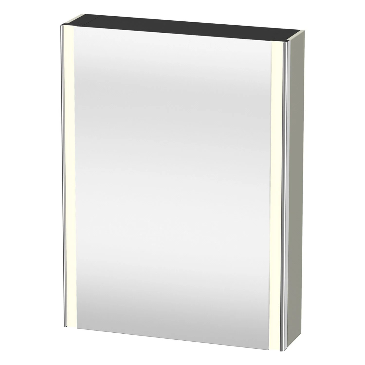 Duravit Xsquare Spiegelschrank 60 x 80 cm, 1 Tür Anschlag links, Steckdose: LKZ 2 (CH)