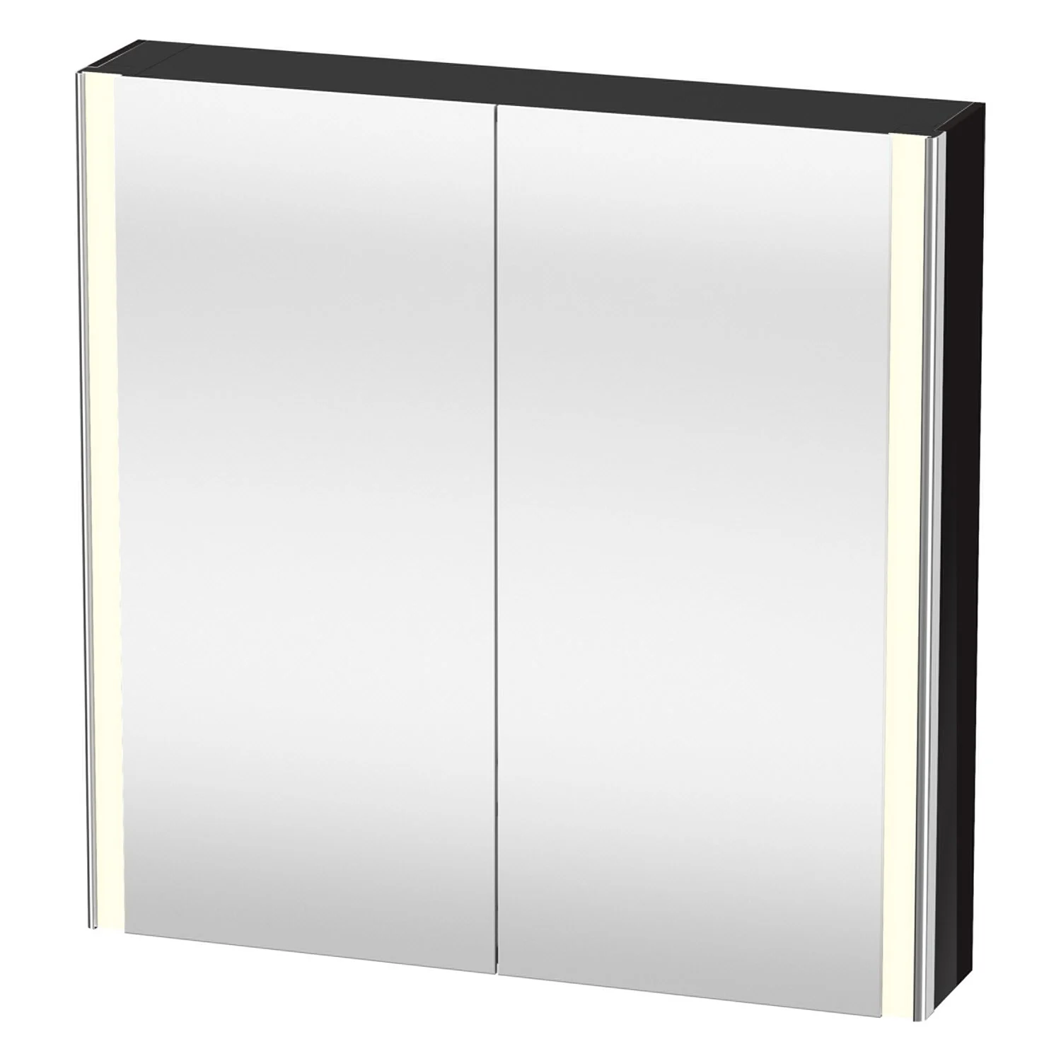 Duravit Xsquare Spiegelschrank 80 x 80 cm, 2 Türen, Steckdose: LKZ 2 (CH)