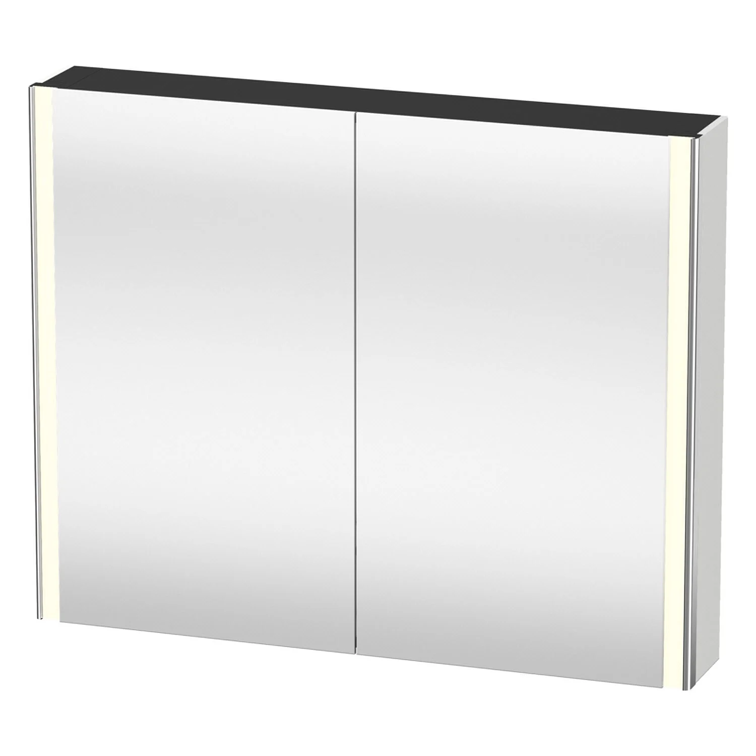 Duravit Xsquare Spiegelschrank 100 x 80 cm, 2 Türen, Steckdose: LKZ 2 (CH)