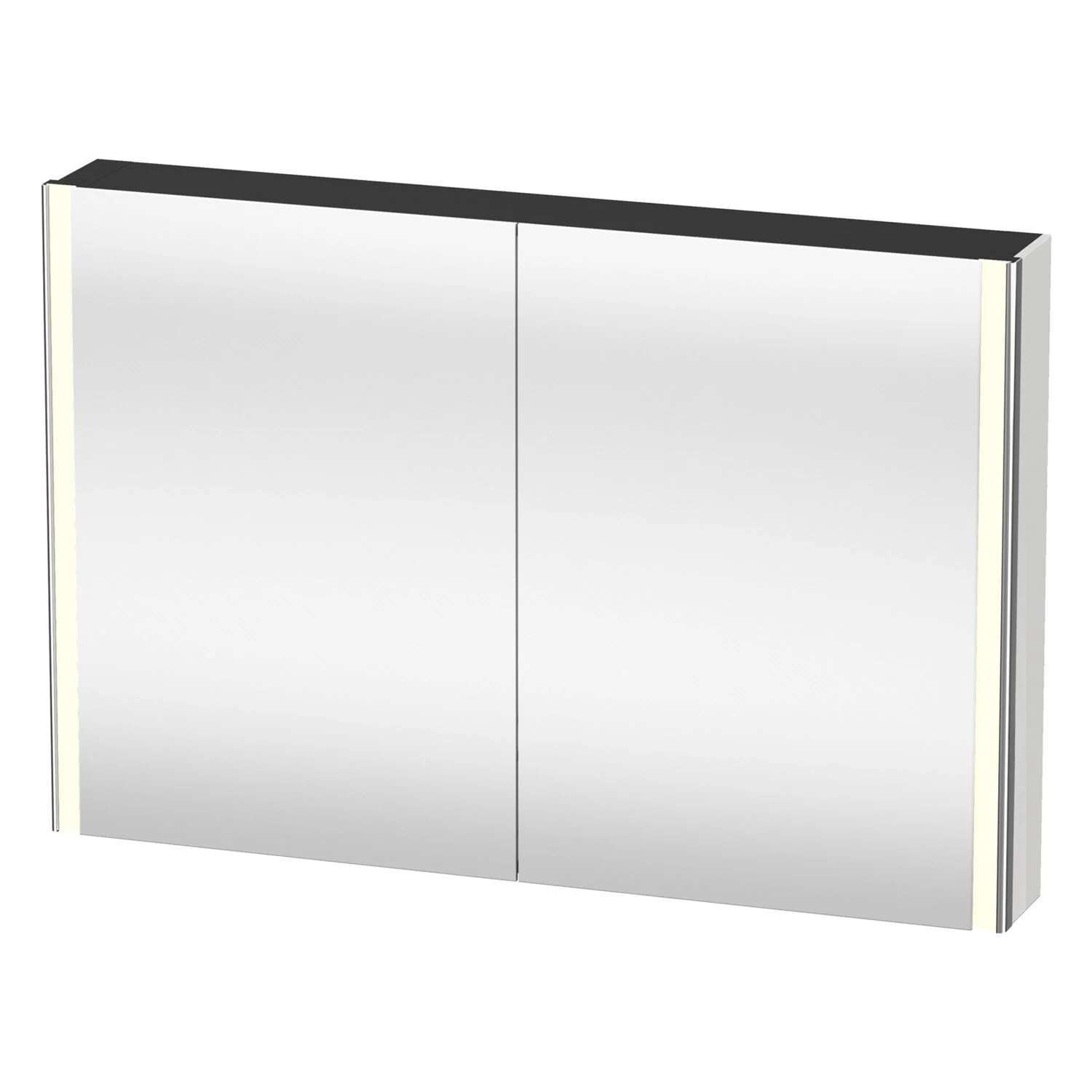 Duravit Xsquare Spiegelschrank 120 x 80 cm, 2 Türen, Steckdose: LKZ 2 (CH)