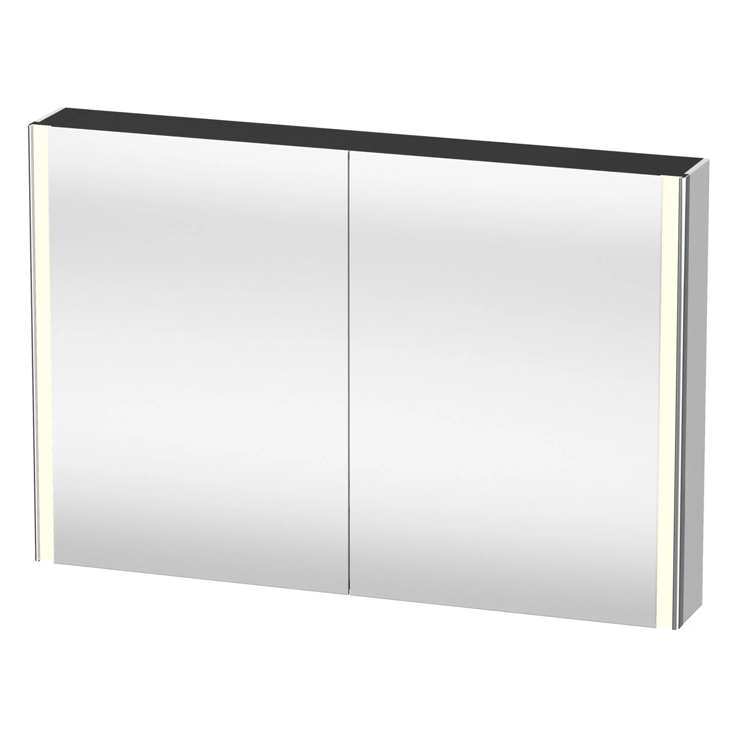 Duravit Xsquare Spiegelschrank 120 x 80 cm, 2 Türen, Steckdose: LKZ 2 (CH)