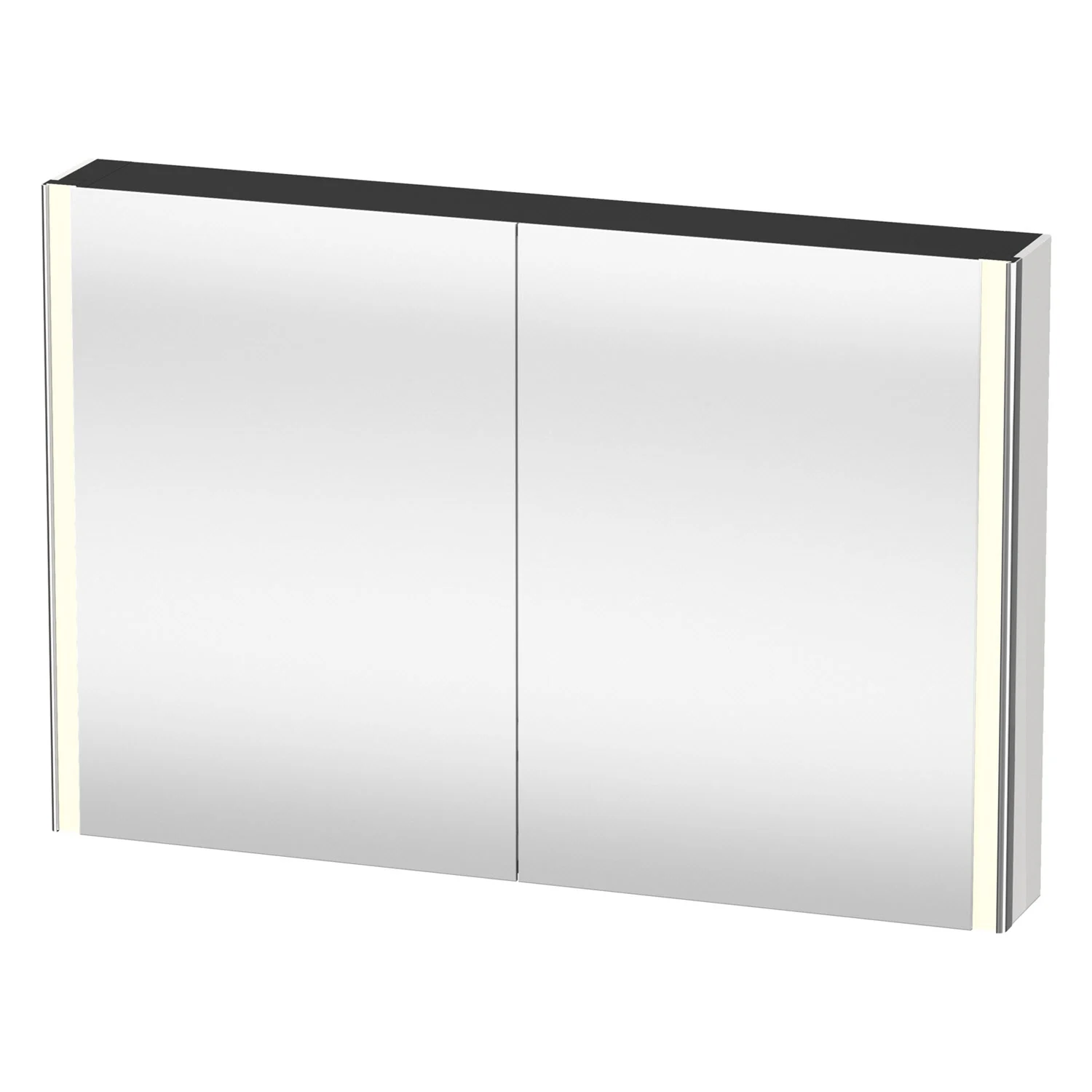 Duravit Xsquare Spiegelschrank 120 x 80 cm, 2 Türen, Steckdose: LKZ 2 (CH)