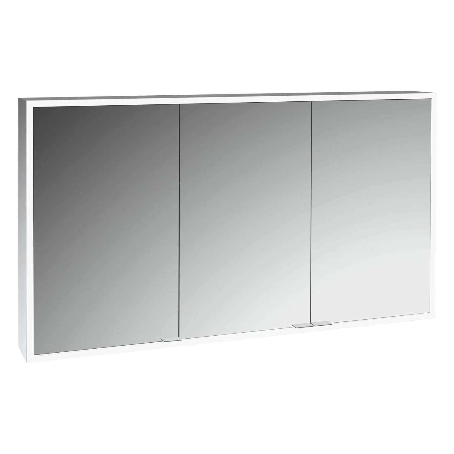 ALLUVION Pluto Spiegelschrank 120 cm, Aufputz, 3-türig