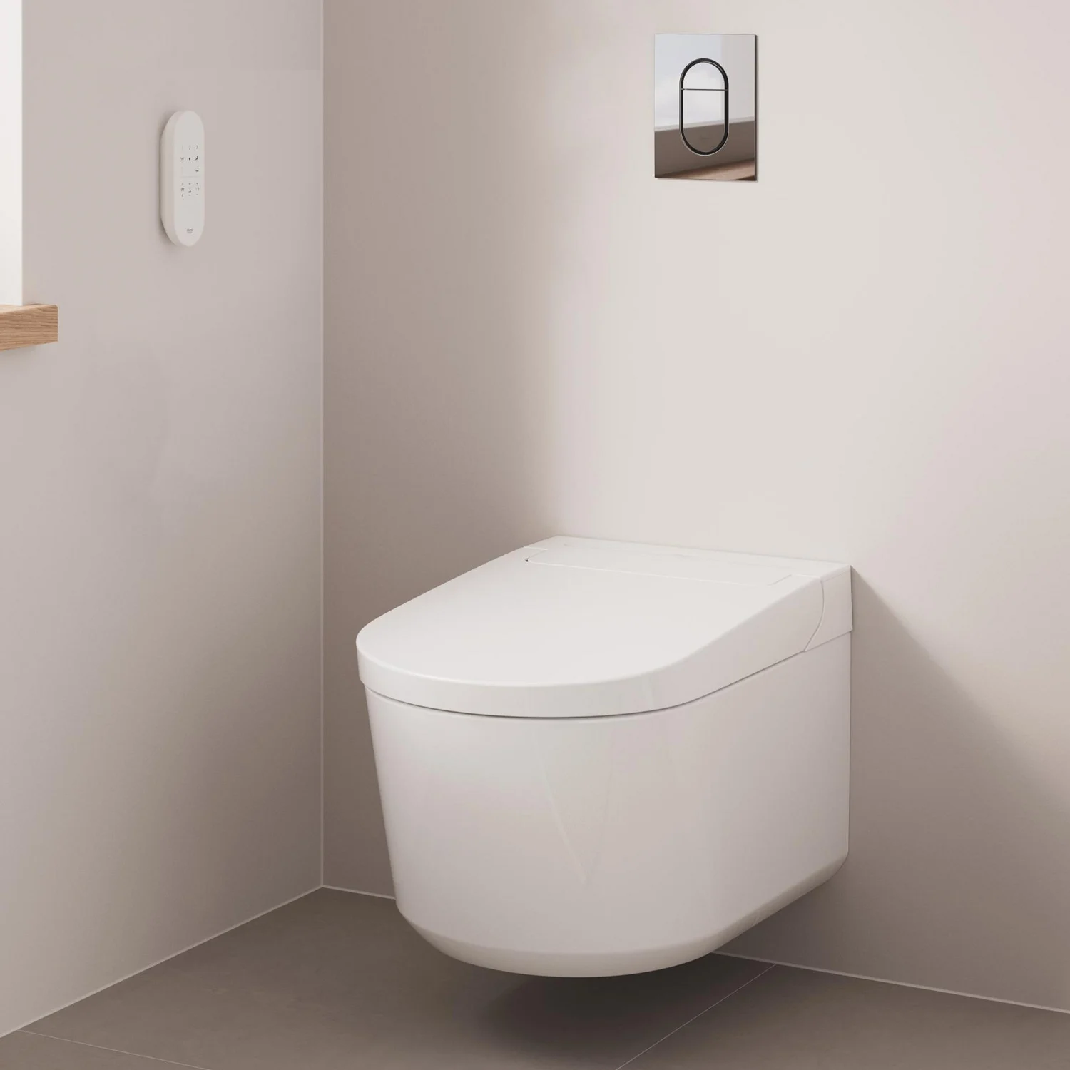 GROHE Sensia Dusch-WC Komplettanlage für Unterputzspülkästen, Wandmontage GROHE Sensia Dusch-WC Komplettanlage für Unterputzspülkästen, Wandmontage