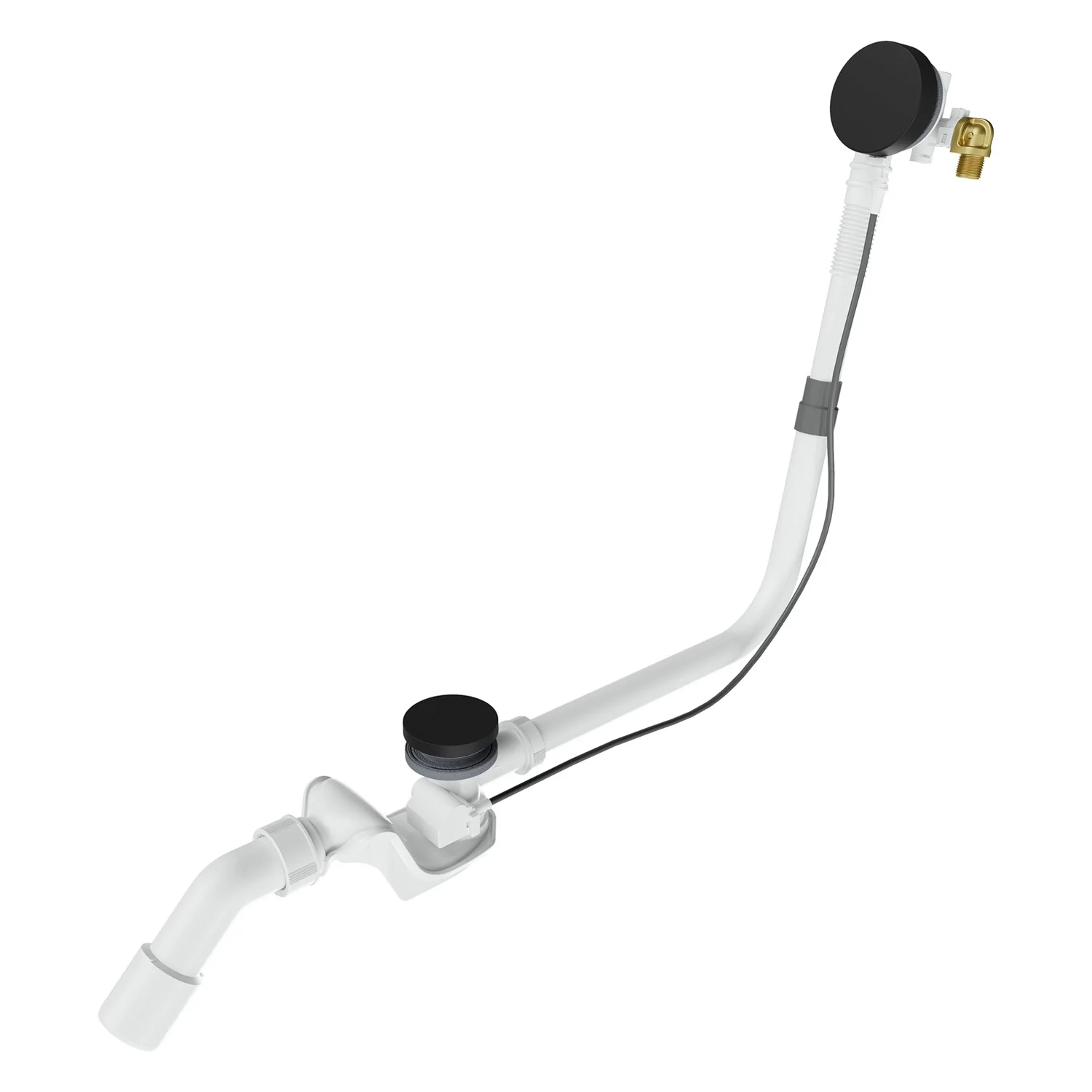 Kaldewei COMFORT LEVEL PLUS Standard, Mod. KA 4011, Ab- und Überlaufgarnitur mit Füllfunktion