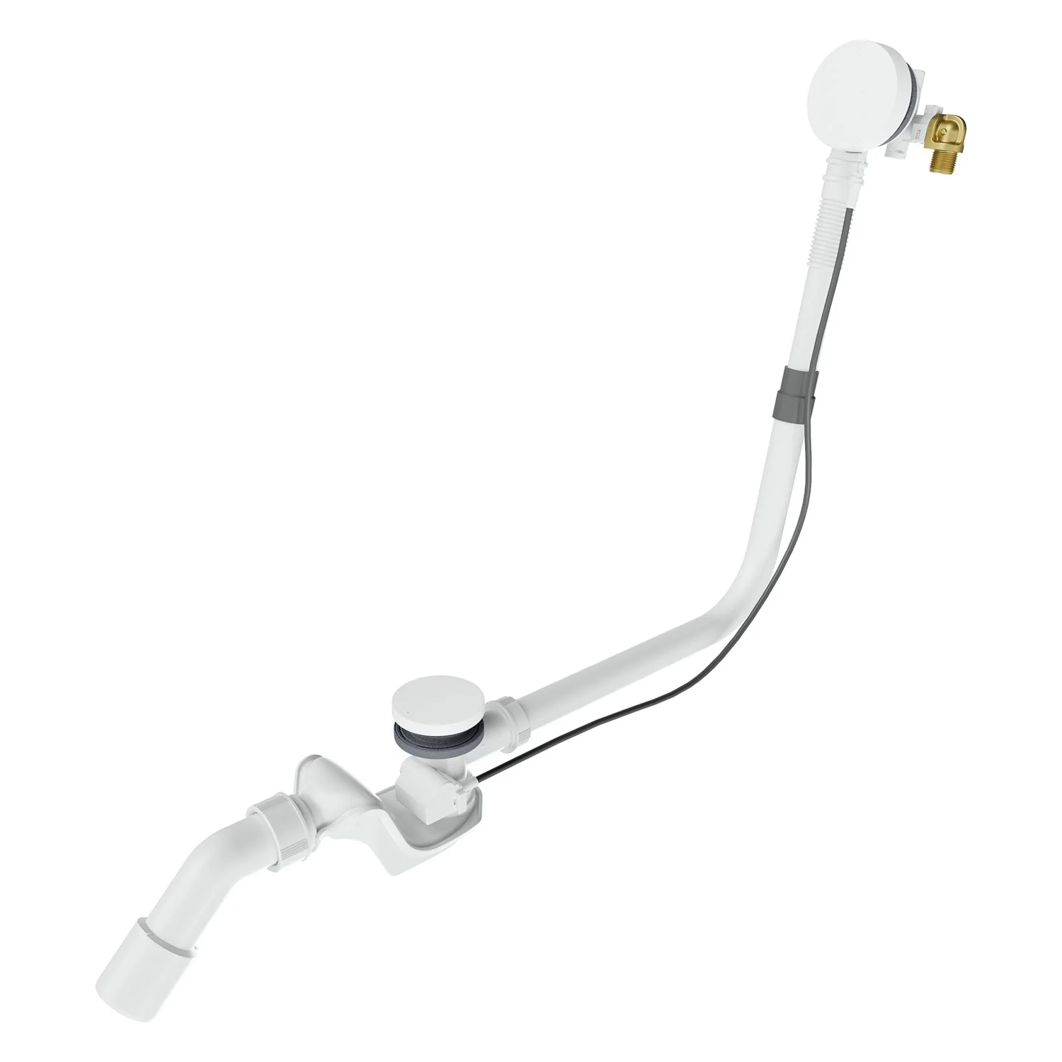 Kaldewei COMFORT LEVEL PLUS Standard, Mod. KA 4011, Ab- und Überlaufgarnitur mit Füllfunktion