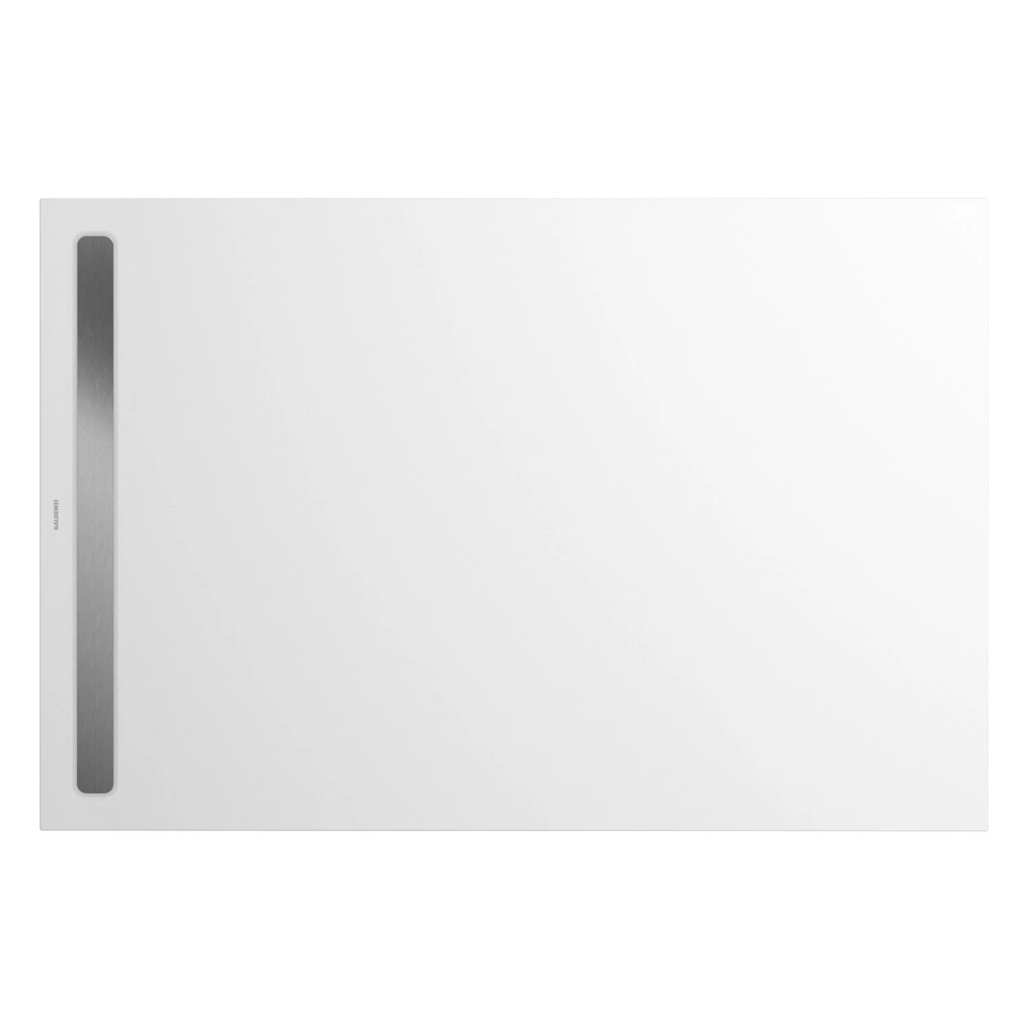 Kaldewei NEXSYS 2619 Duschfläche mit Ablaufrinne 100 x 120 cm, mit Perl-Effekt