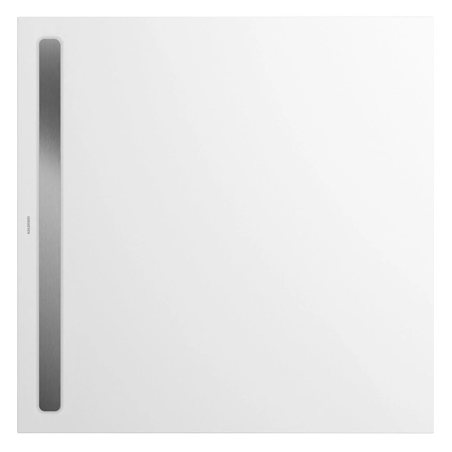 Kaldewei NEXSYS 2620 Duschfläche mit Ablaufrinne 120 x 120 cm, mit Perl-Effekt