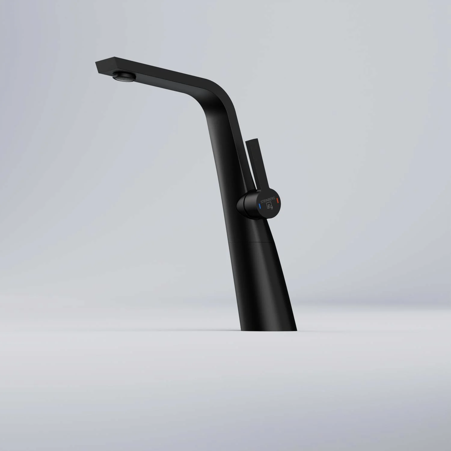 Steinberg Serie 260 Waschtisch-Einhebelmischbatterie, hohe Ausführung