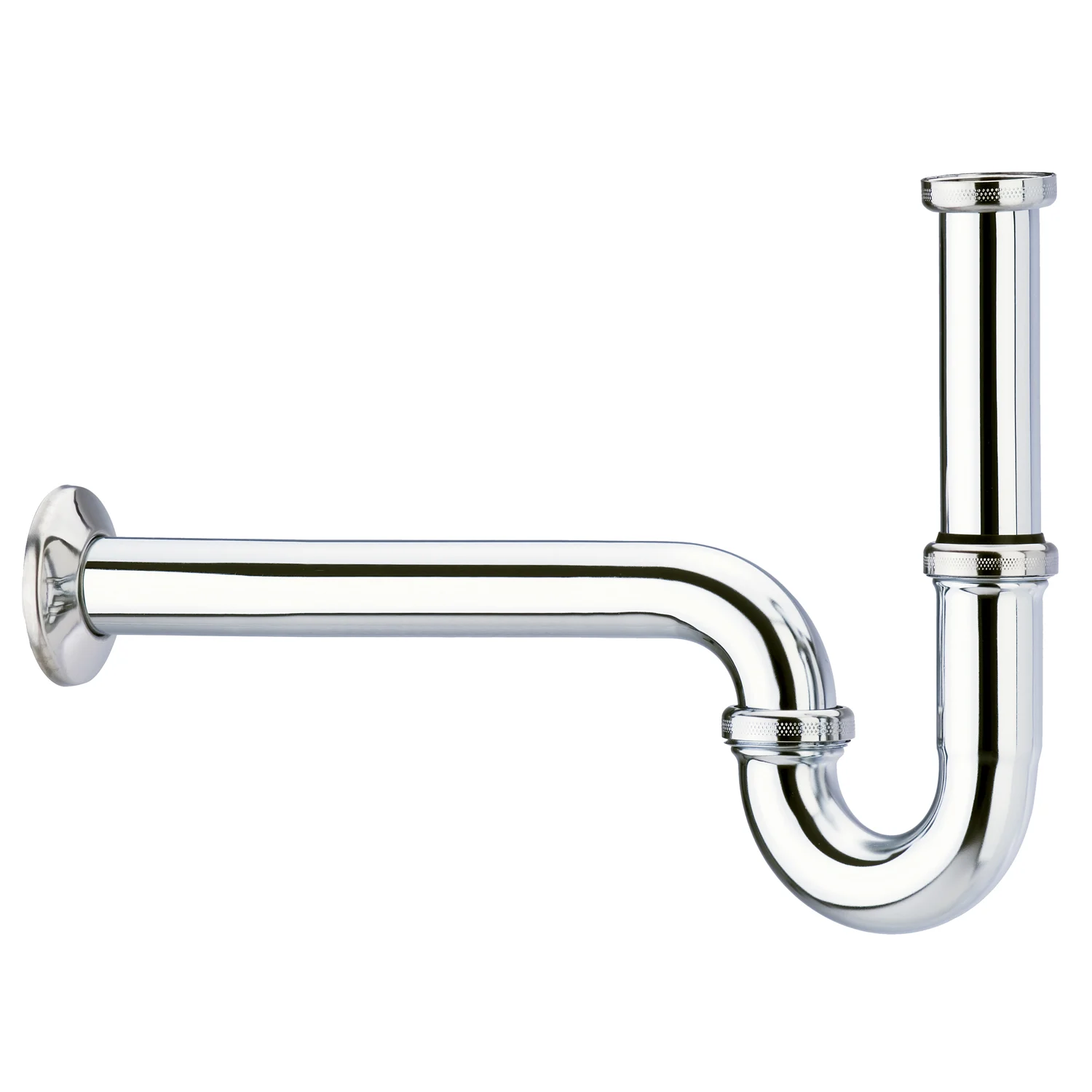 hansgrohe Röhrensifon mit verlängertem Schieberohr