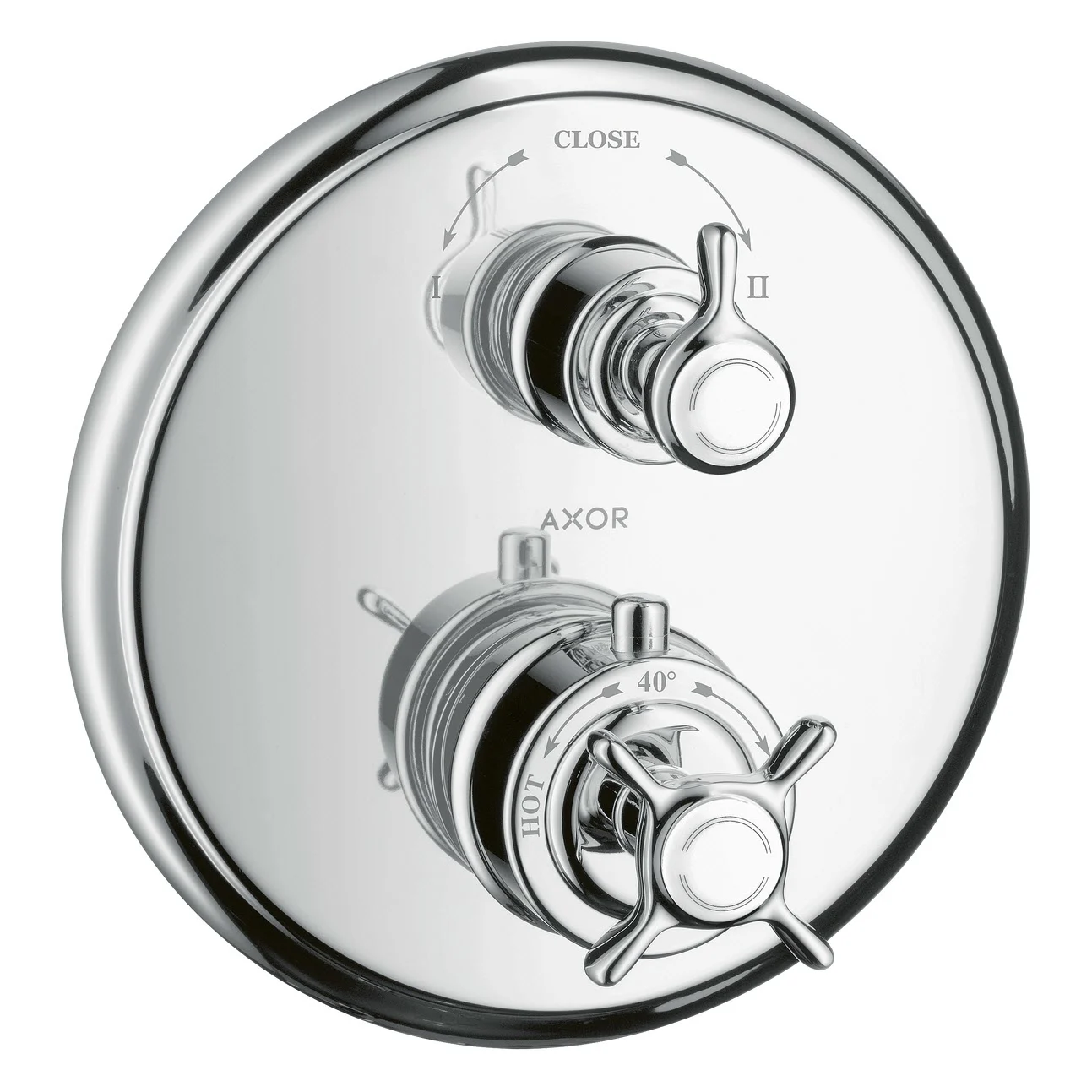 AXOR Montreux Thermostatbatterie UP mit Keramik Ab- und Umstellventil