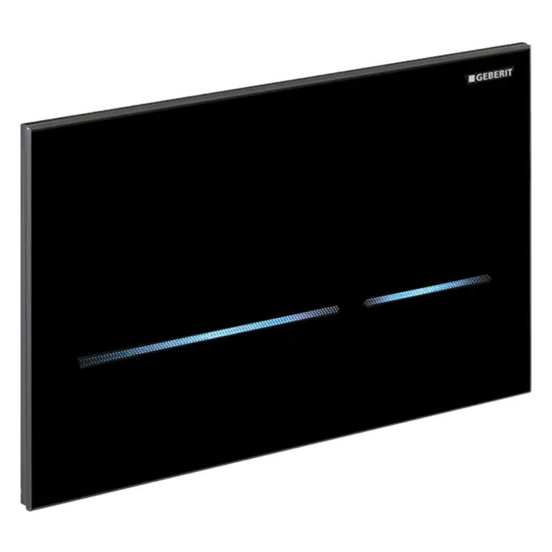 Geberit Betätigungsplatte Sigma 80, für 2-Mengenspülung, Glas
