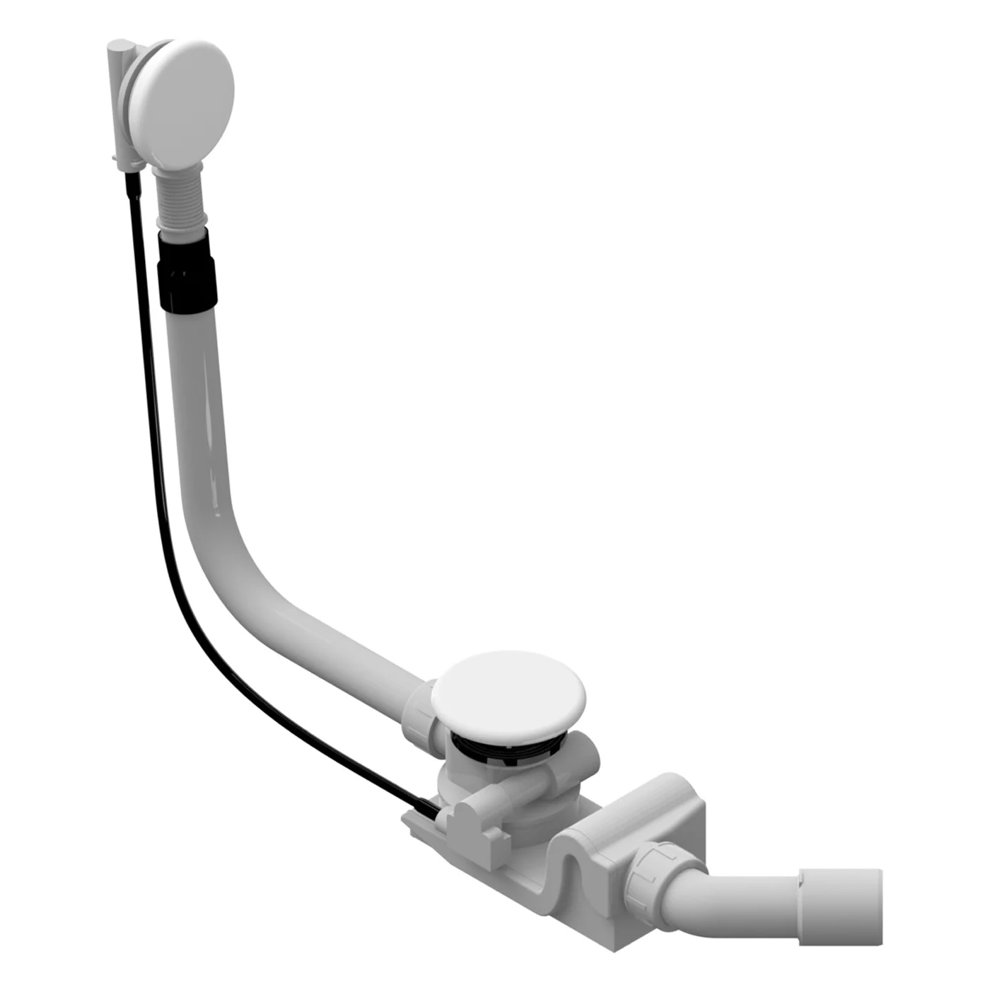 Kaldewei Spezial Ab- und Überlaufgarnitur KA 4041 mit integrierter Füllfunktion