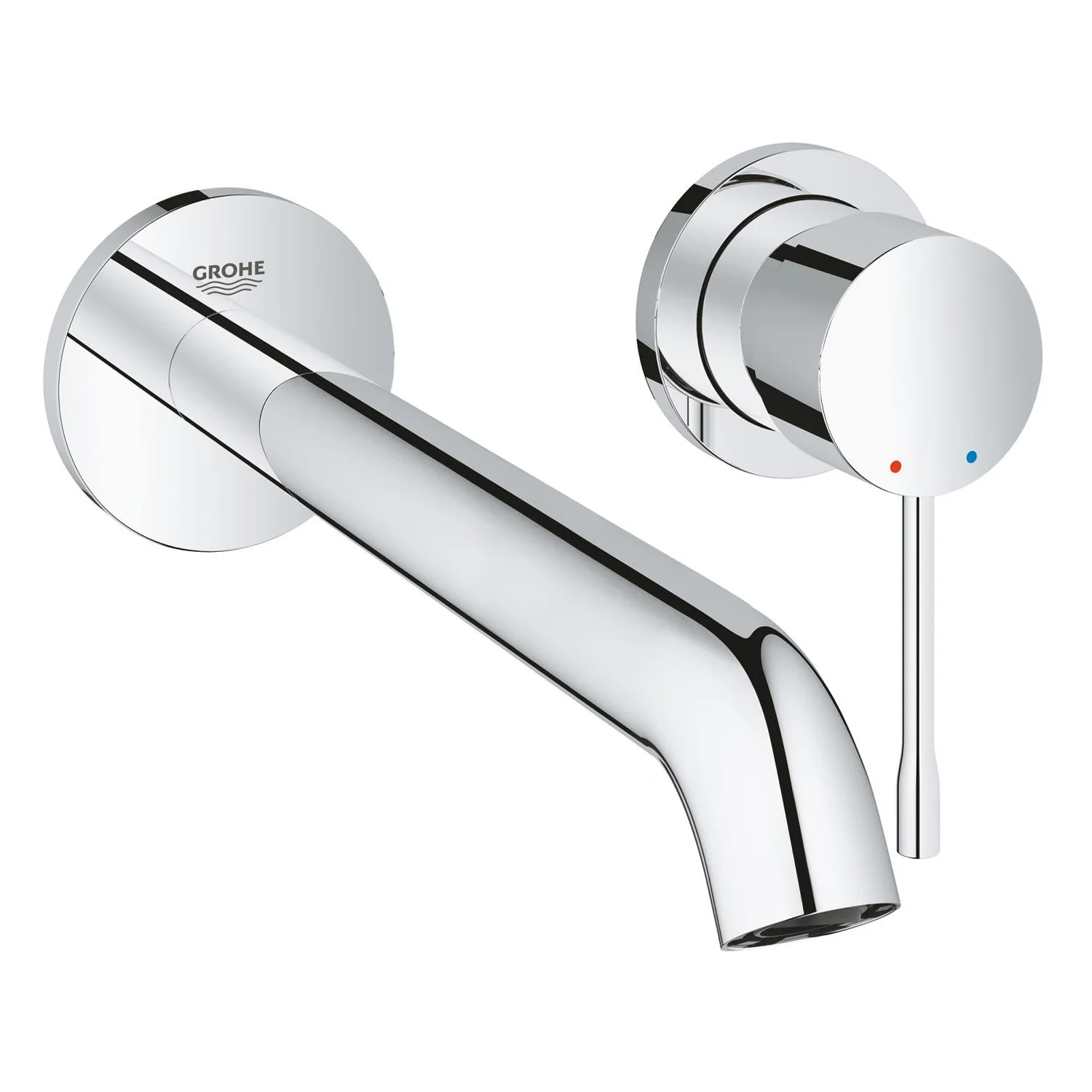 GROHE Essence Neu 2-Loch Waschtischbatterie mit langem Auslauf
