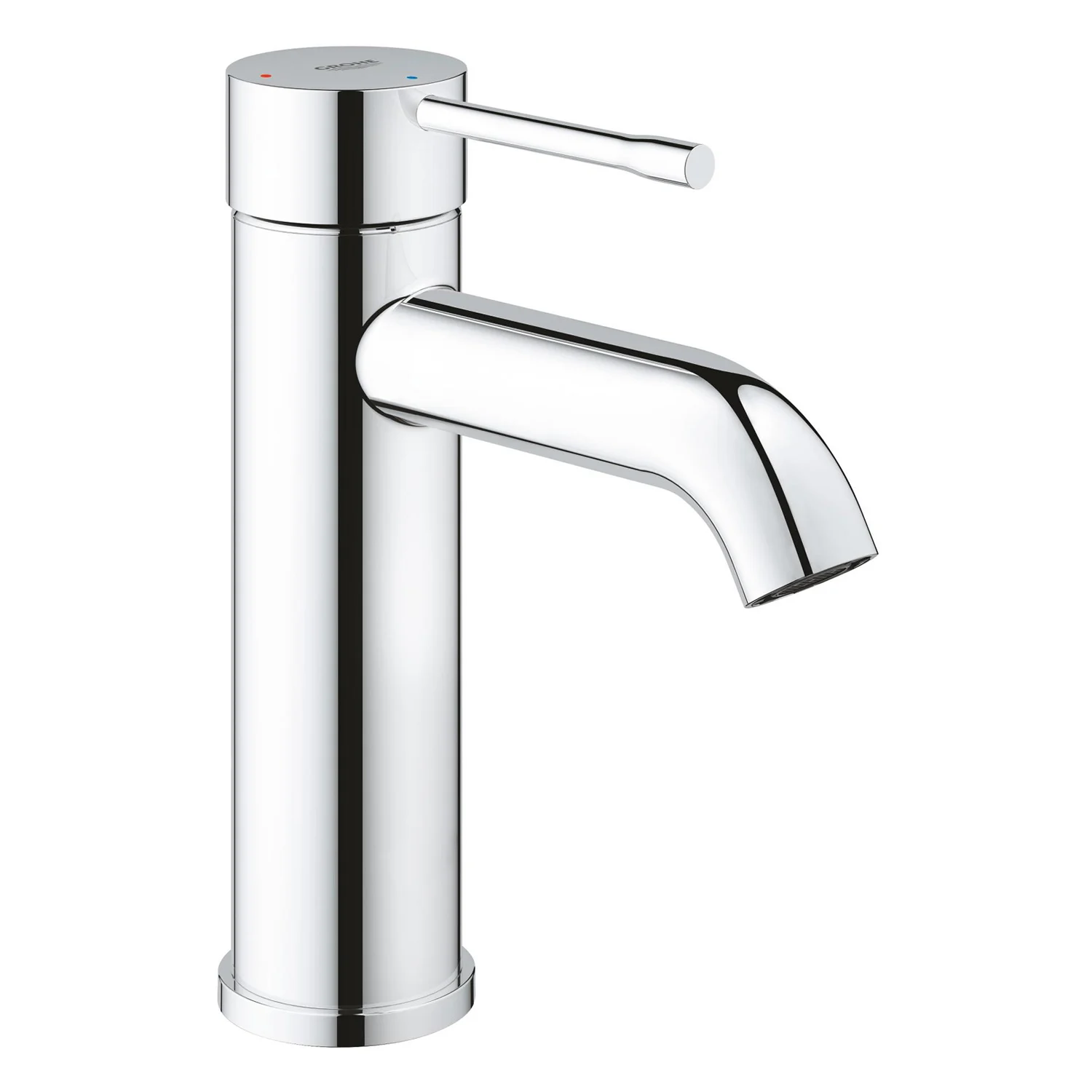 GROHE Essence Einhand-Waschtischbatterie S-Size mit Push-open Ablaufgarnitur